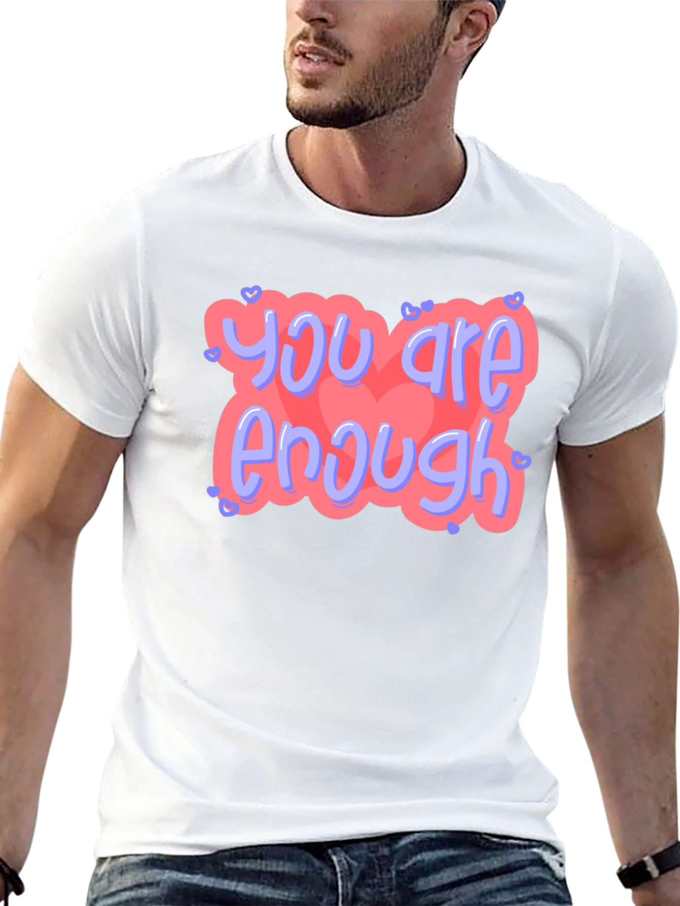 You Are Enough T-Shirt Black