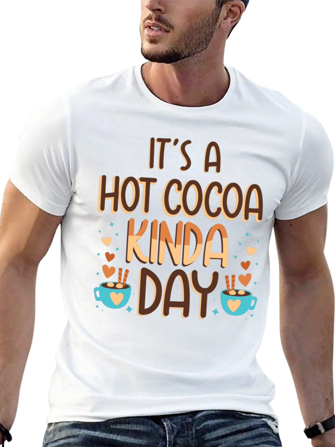Hot Cocoa Kinda Day Graphic T-Shirt