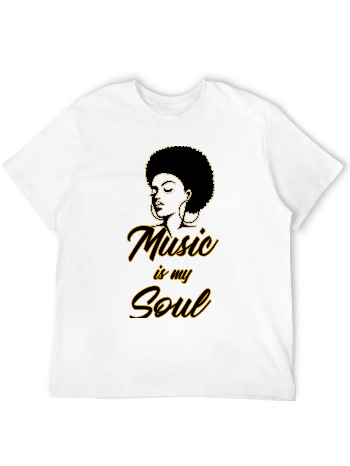 Music Is My Soul Graphic T-Shirt