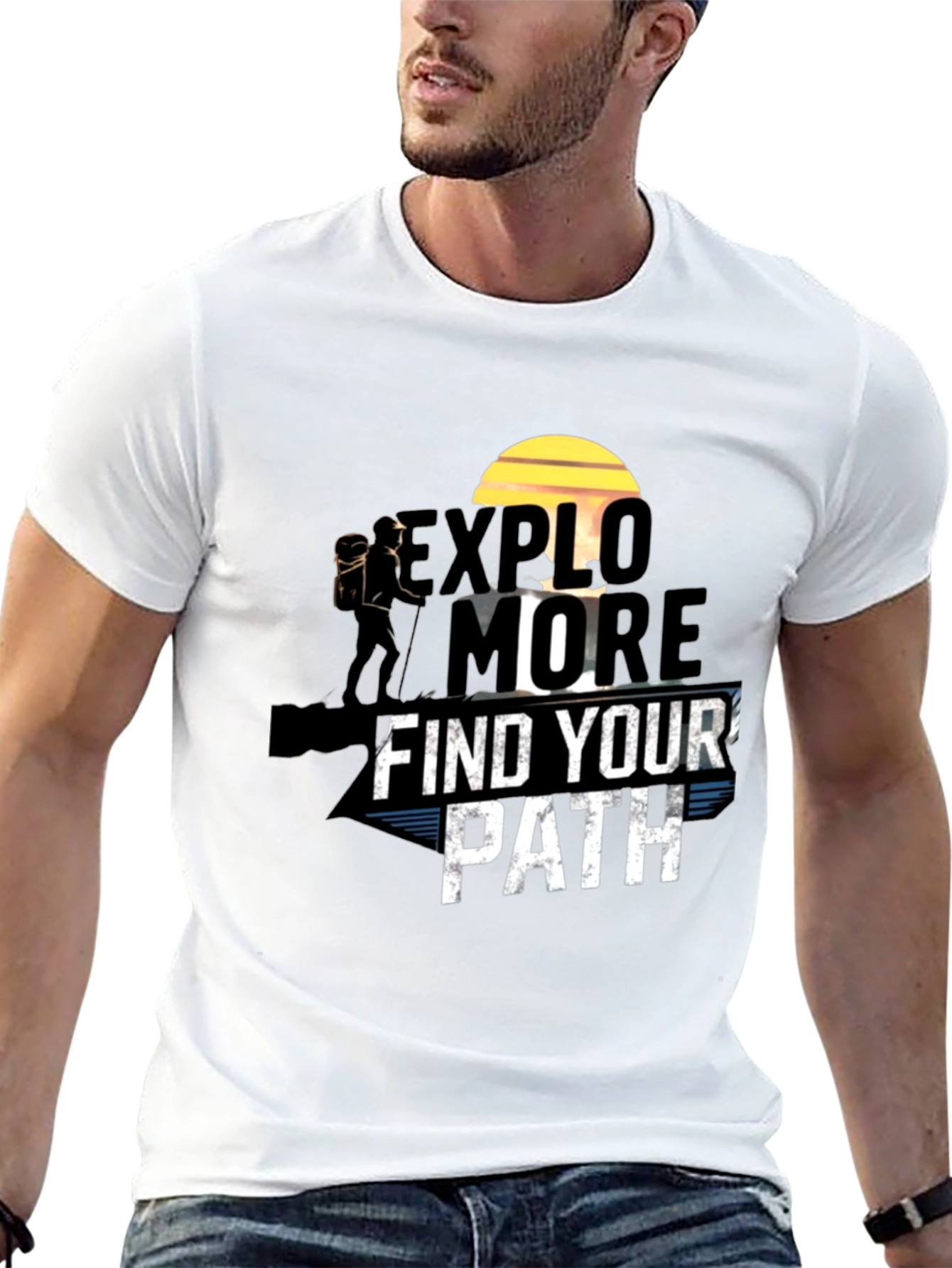 Explore More Find Your Path Graphic T-Shirt