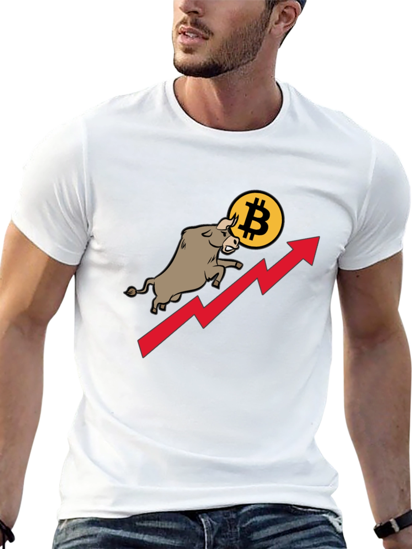 Bitcoin Bull Run Black T-Shirt