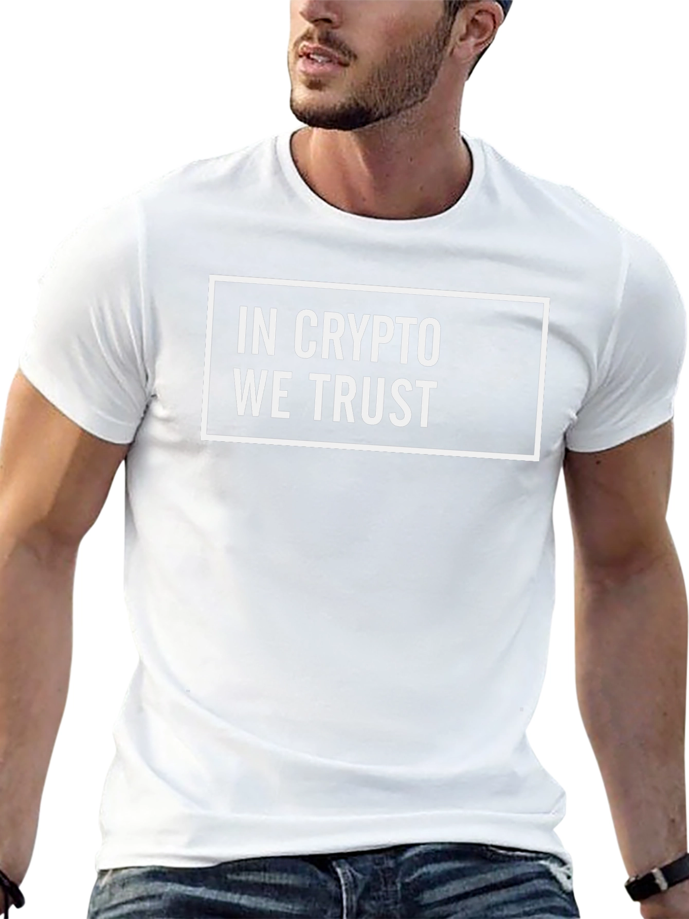 In Crypto We Trust Graphic Tee - Black