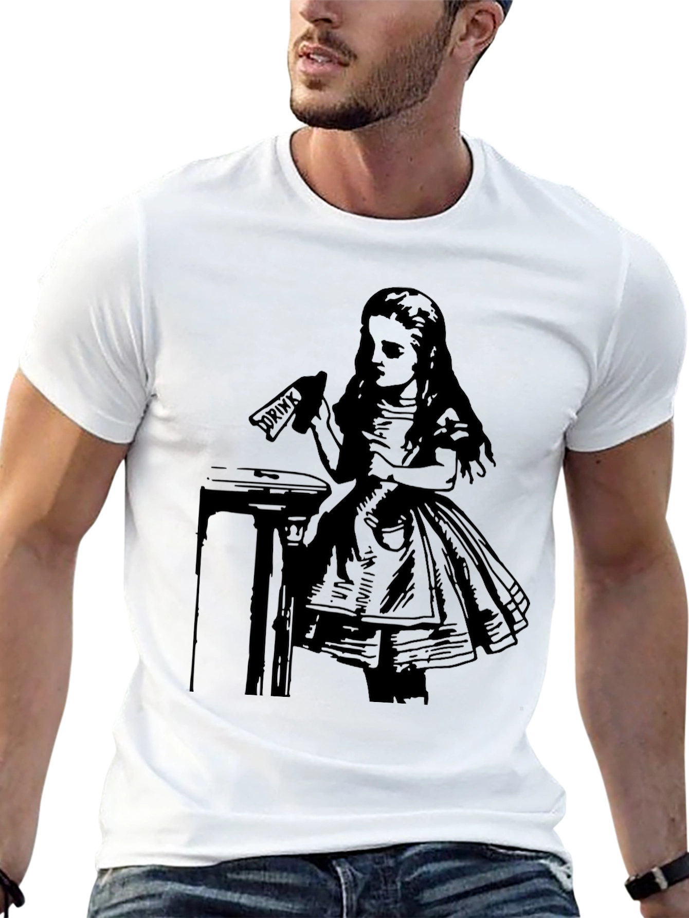 Alice in Wonderland Drink Me T-Shirt