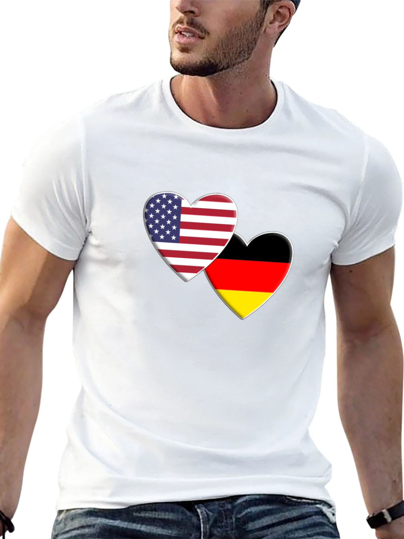 USA & Germany Love T-Shirt