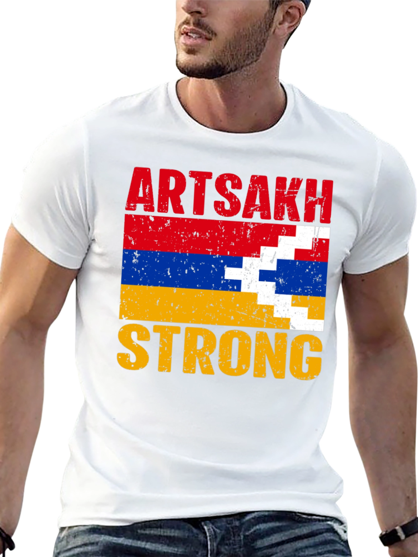 Artsakh Strong T-Shirt Patriotic Pride Tee