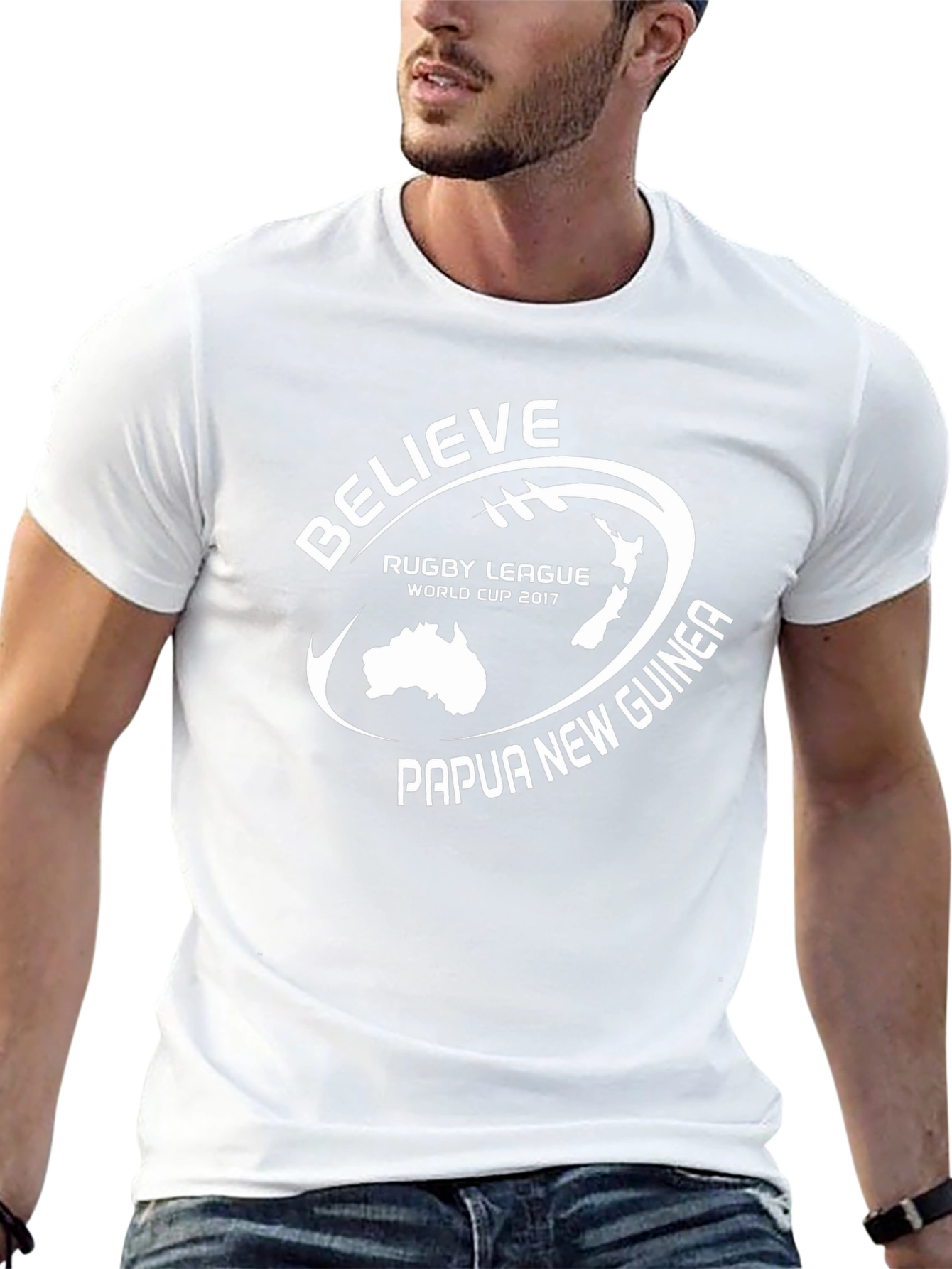 Believe Rugby League World Cup 2017 T-Shirt