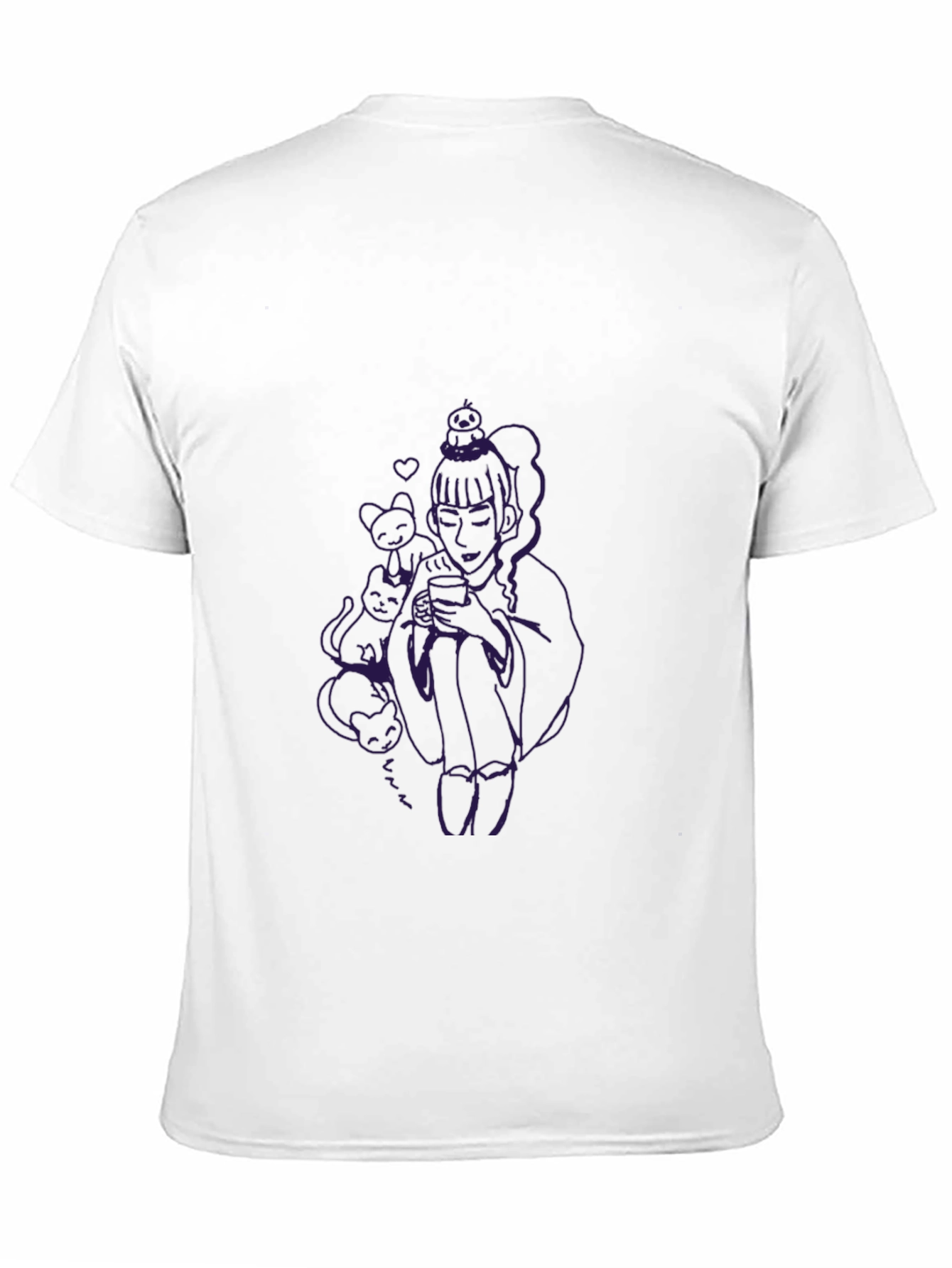 Unique Graphic Black T-Shirt