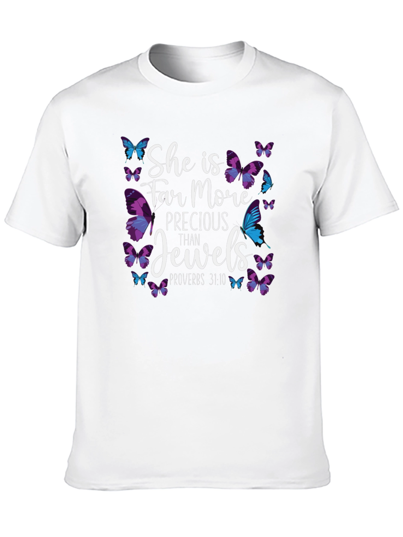 She is Far More Precious Than Jewels T-Shirt
