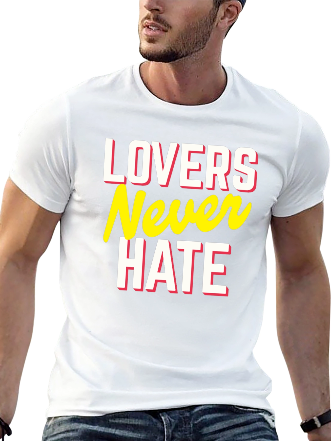 Lovers Never Hate Graphic Tee