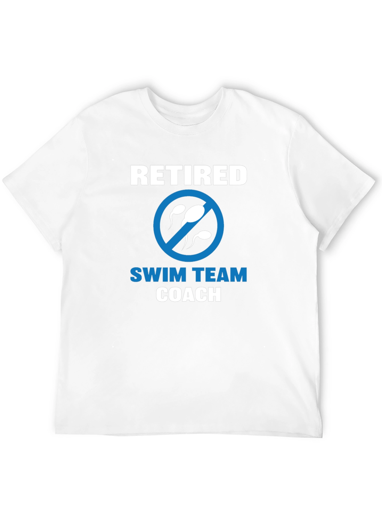 Retired Swim Team Coach Graphic Tee