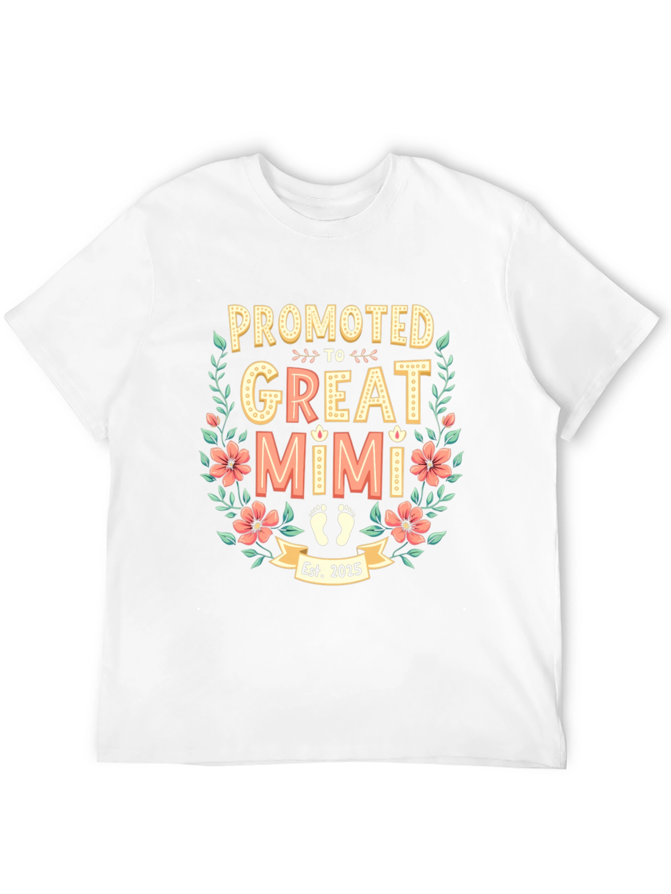 Promoted to Great Mimi Est. 2025 T-Shirt