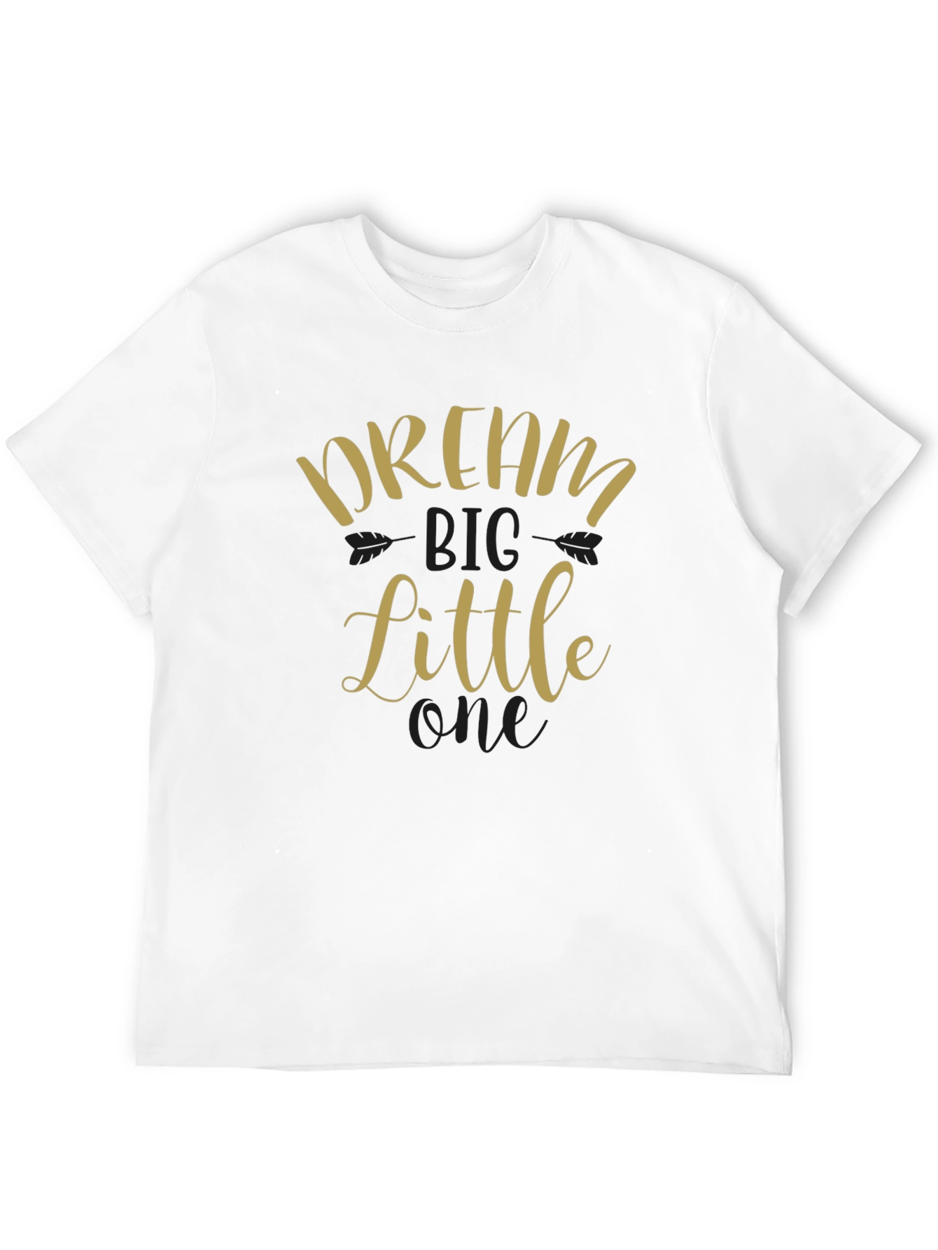 Dream Big Little One Black T-Shirt