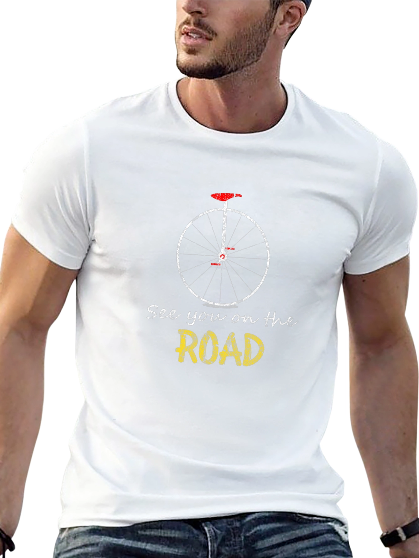 See You On the Road Graphic T-Shirt - Black