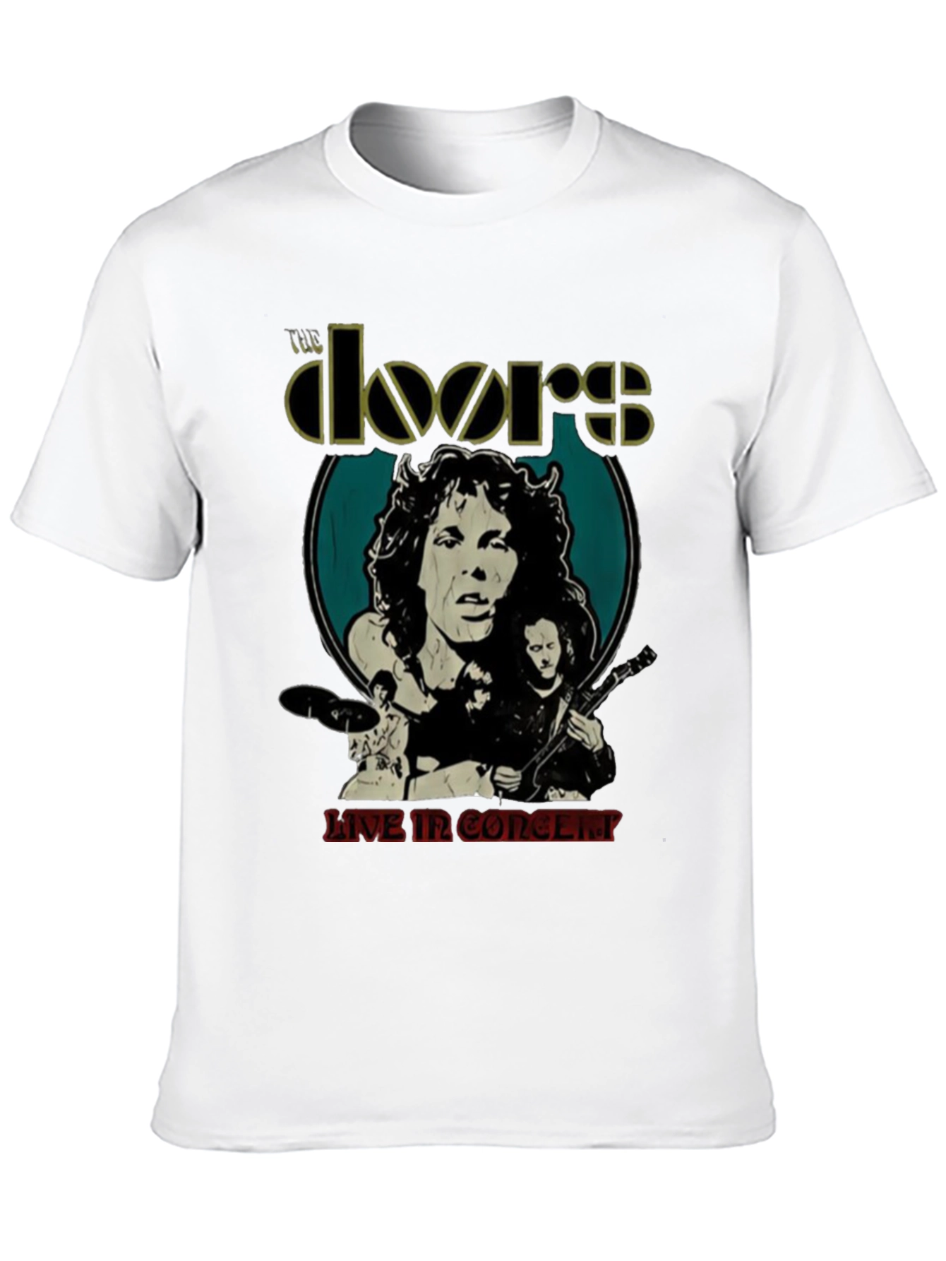 The Doors Live in Concert Black T-Shirt