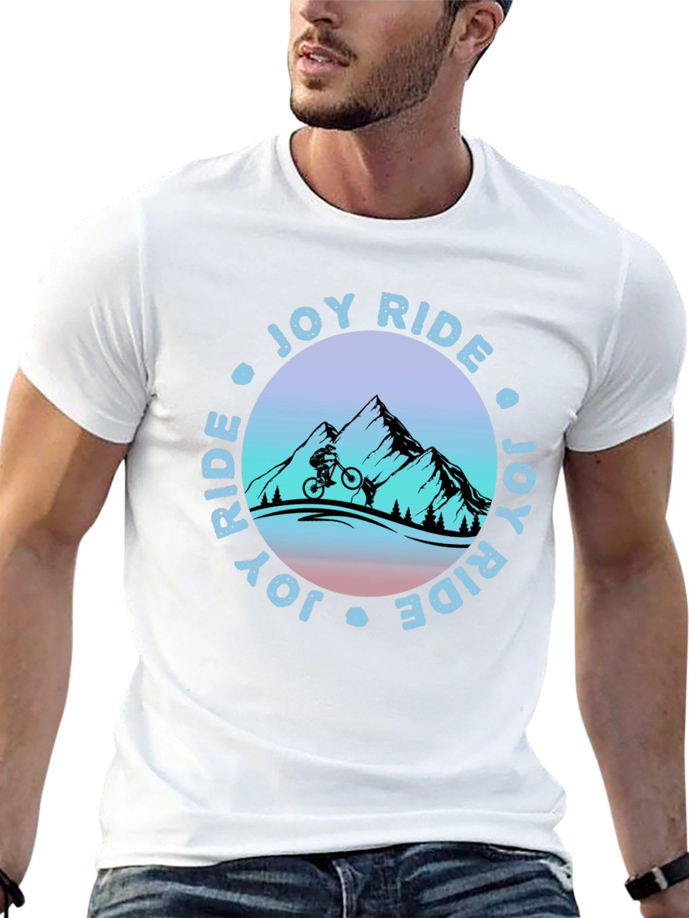 Joy Ride Mountain Bike Graphic Tee
