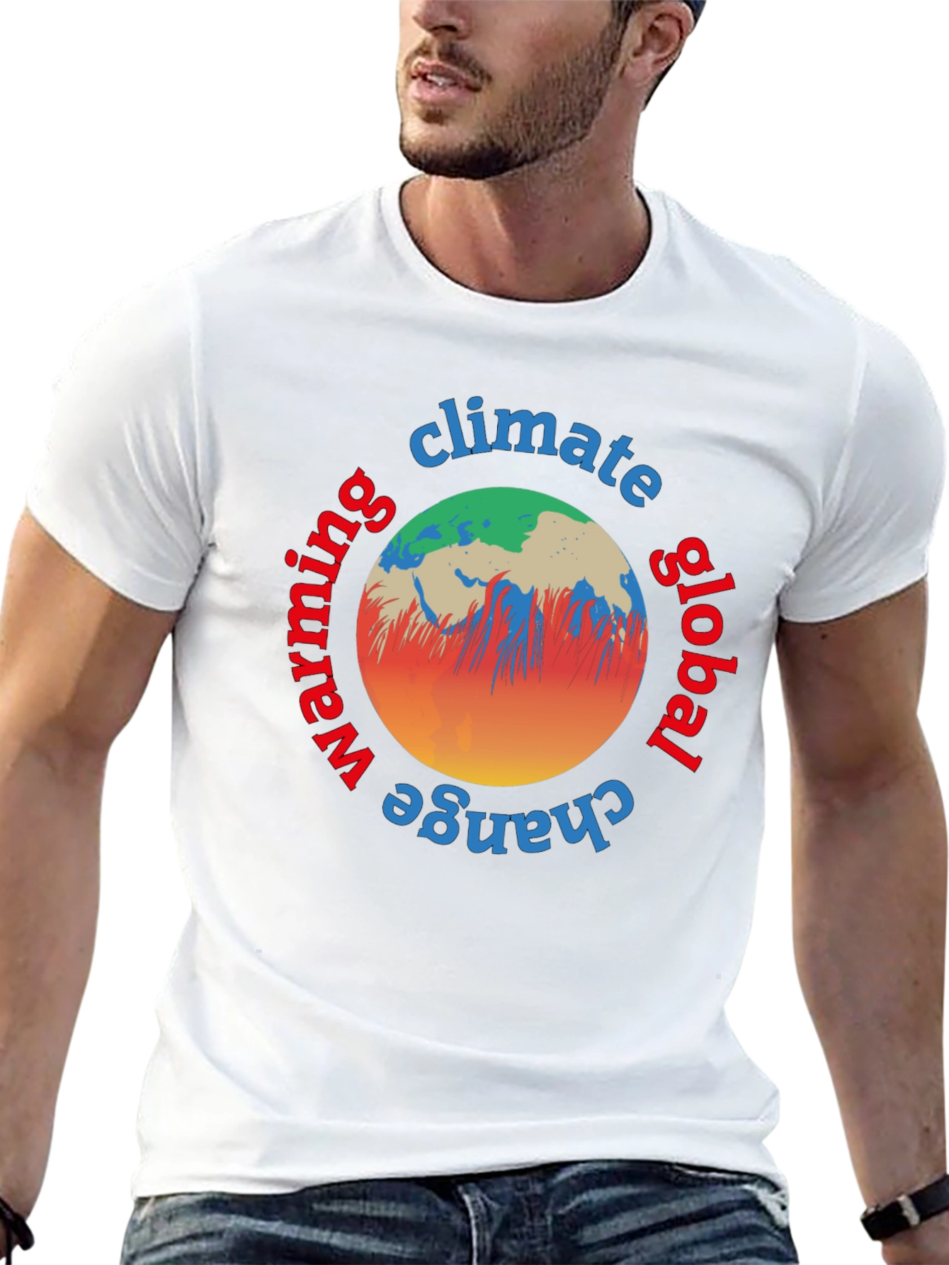 Global Warming Climate Change Graphic Tee