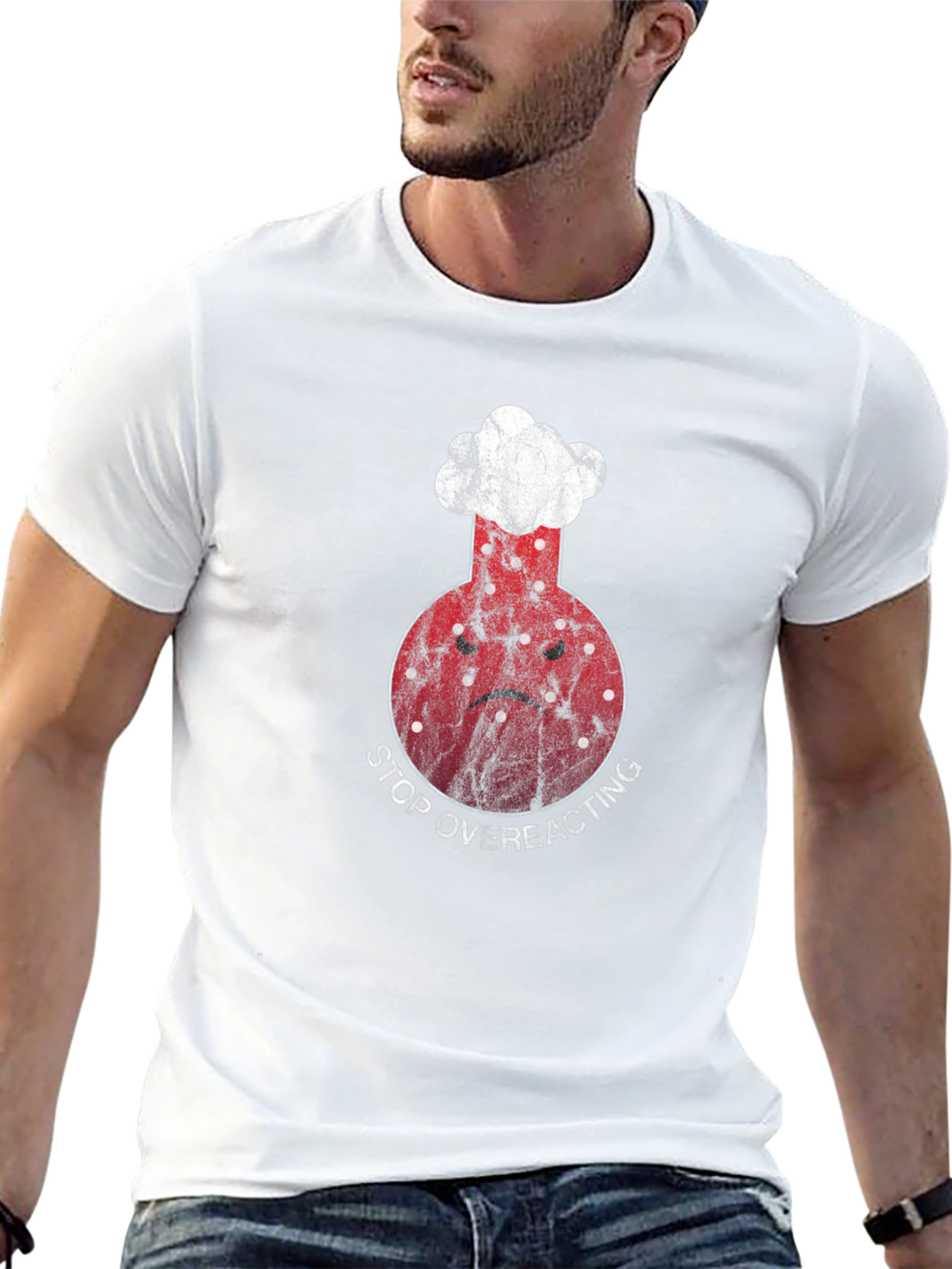 Stop Overreacting Science T-Shirt
