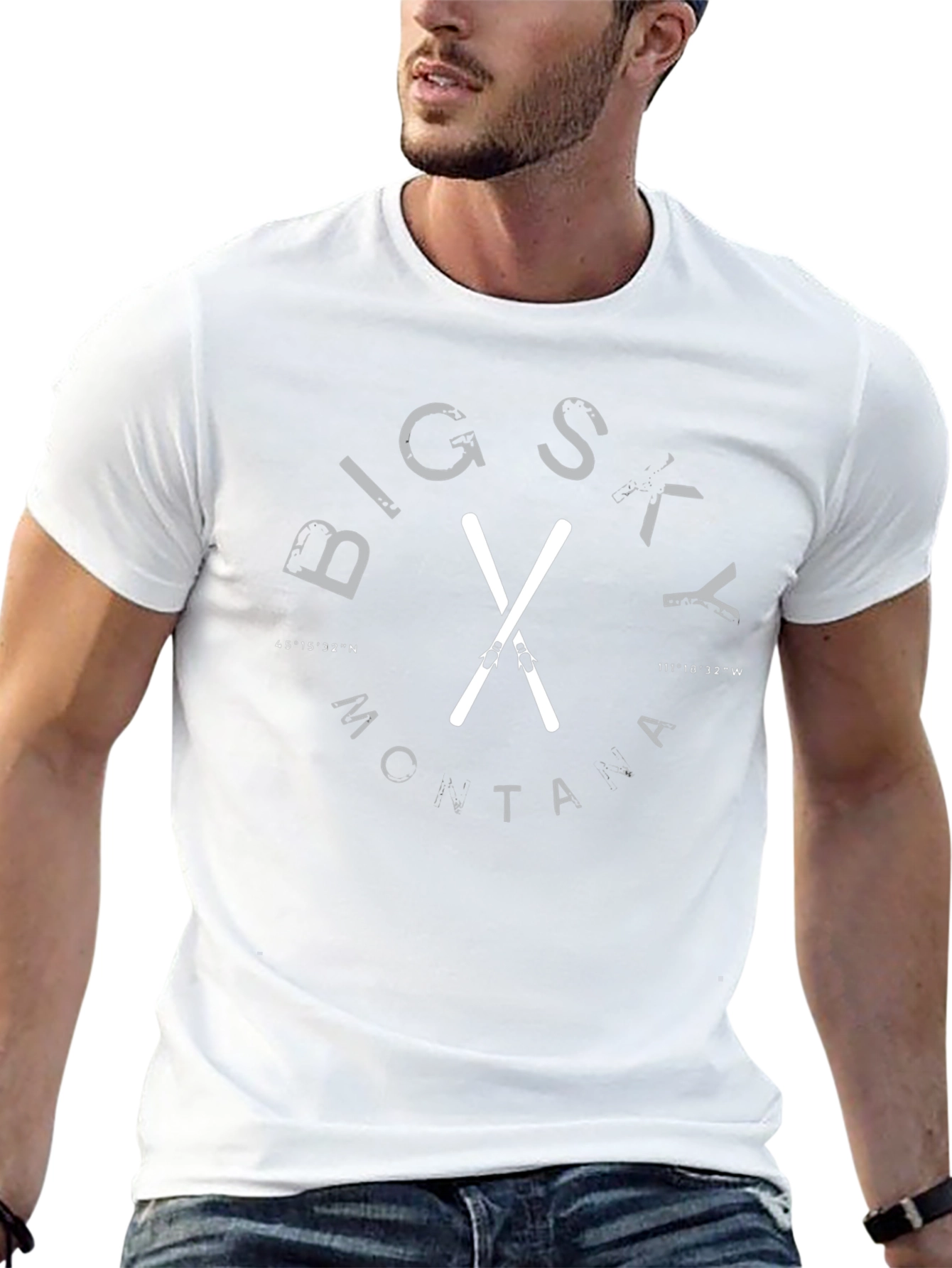 Big Sky Montana Graphic Tee - Black