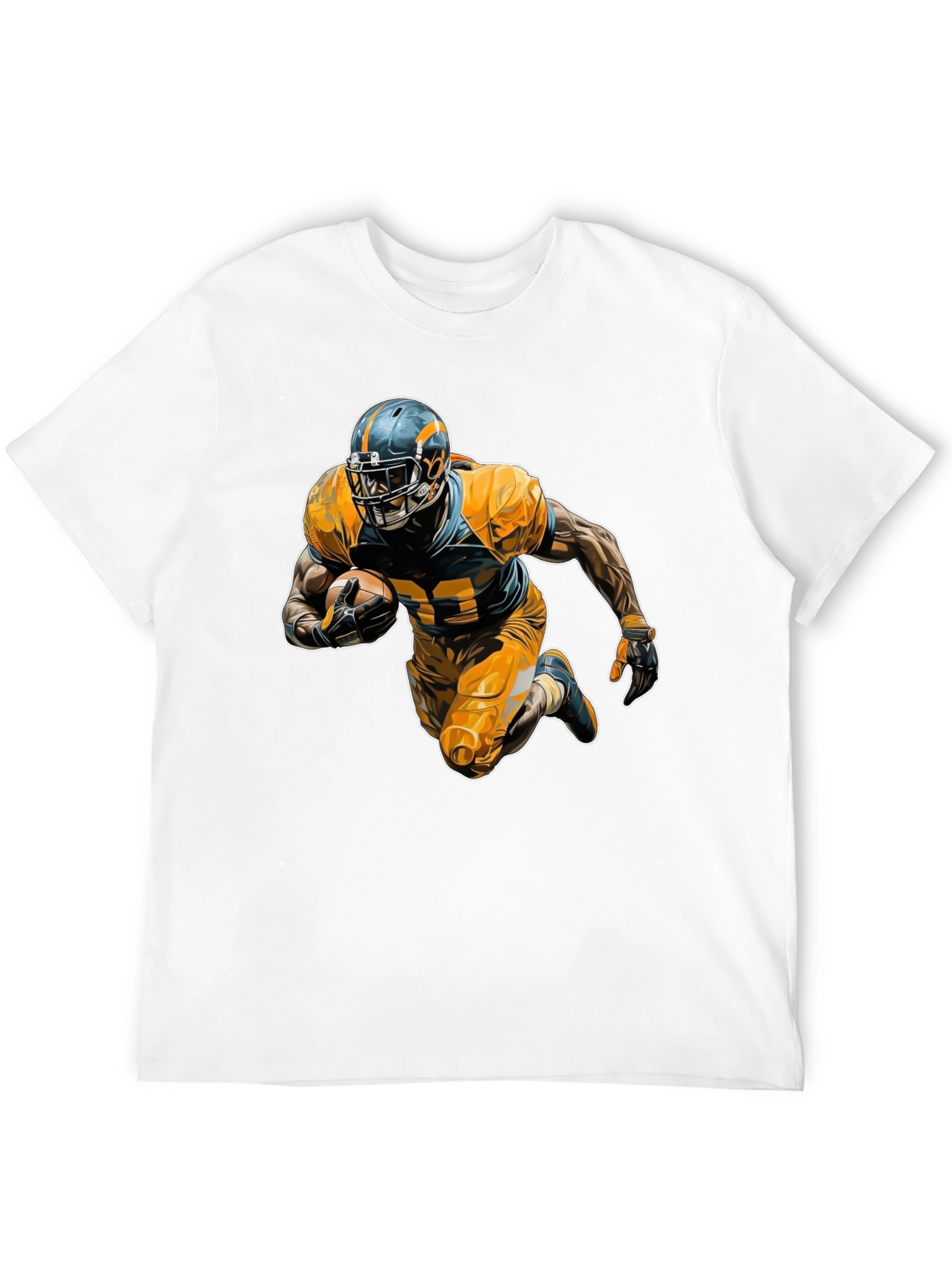 Football Player Graphic Tee