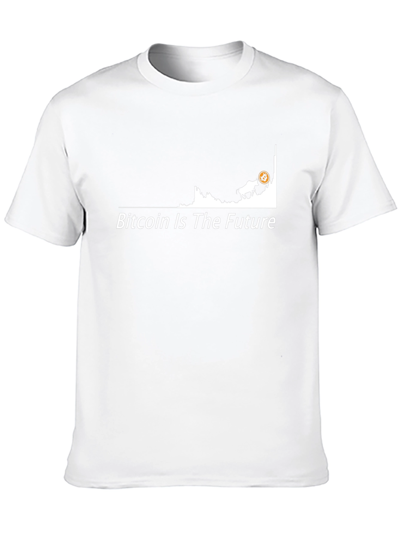 Bitcoin Is The Future Black T-Shirt