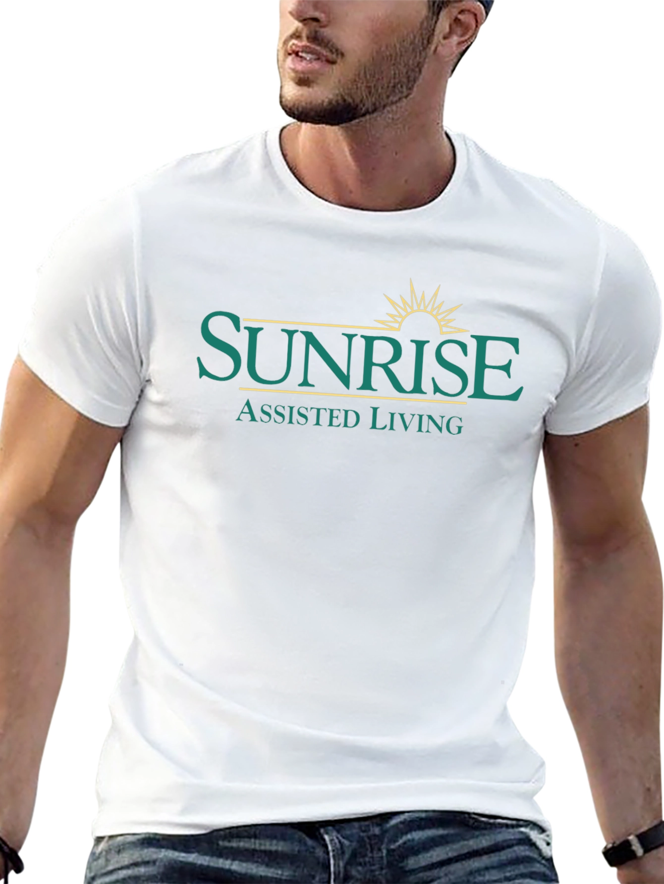 Sunrise Assisted Living Black T-Shirt
