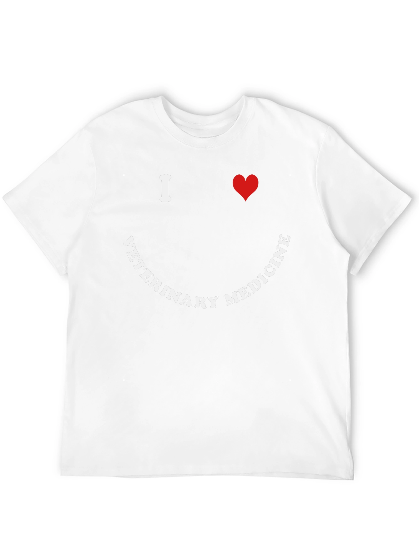 I Love Veterinary Medicine Graphic T-Shirt