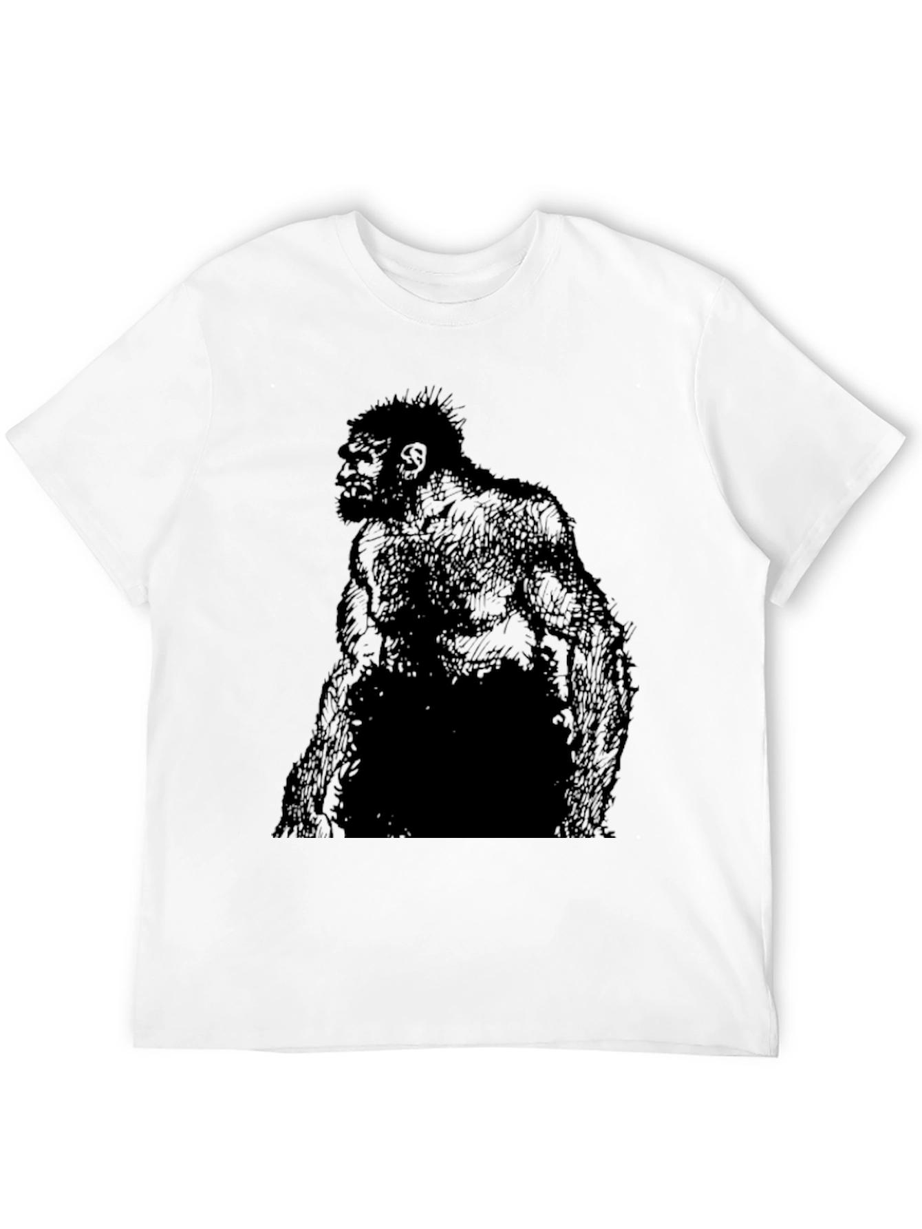 Primal Caveman Graphic T-Shirt