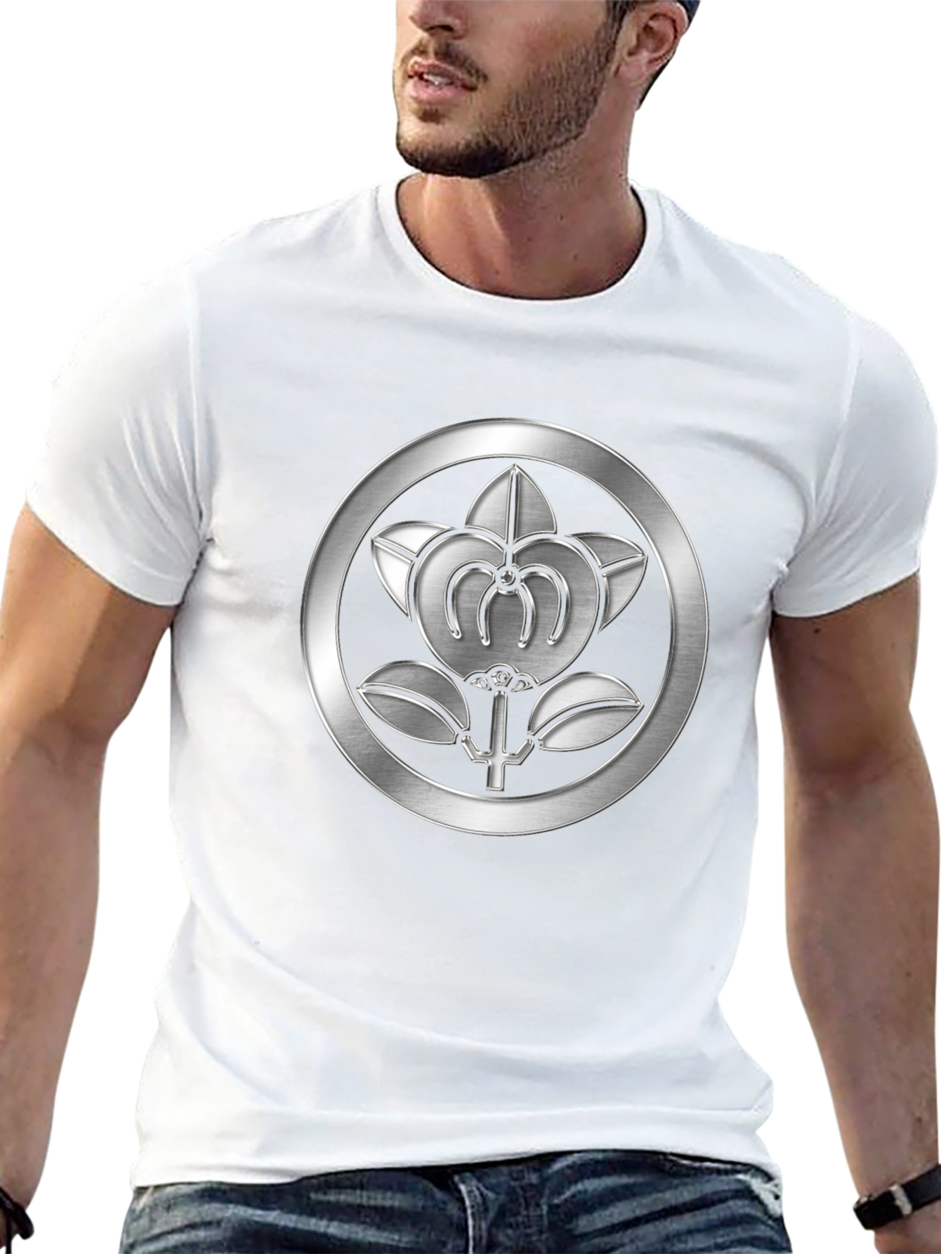 Samurai Clan Emblem T-Shirt - Black