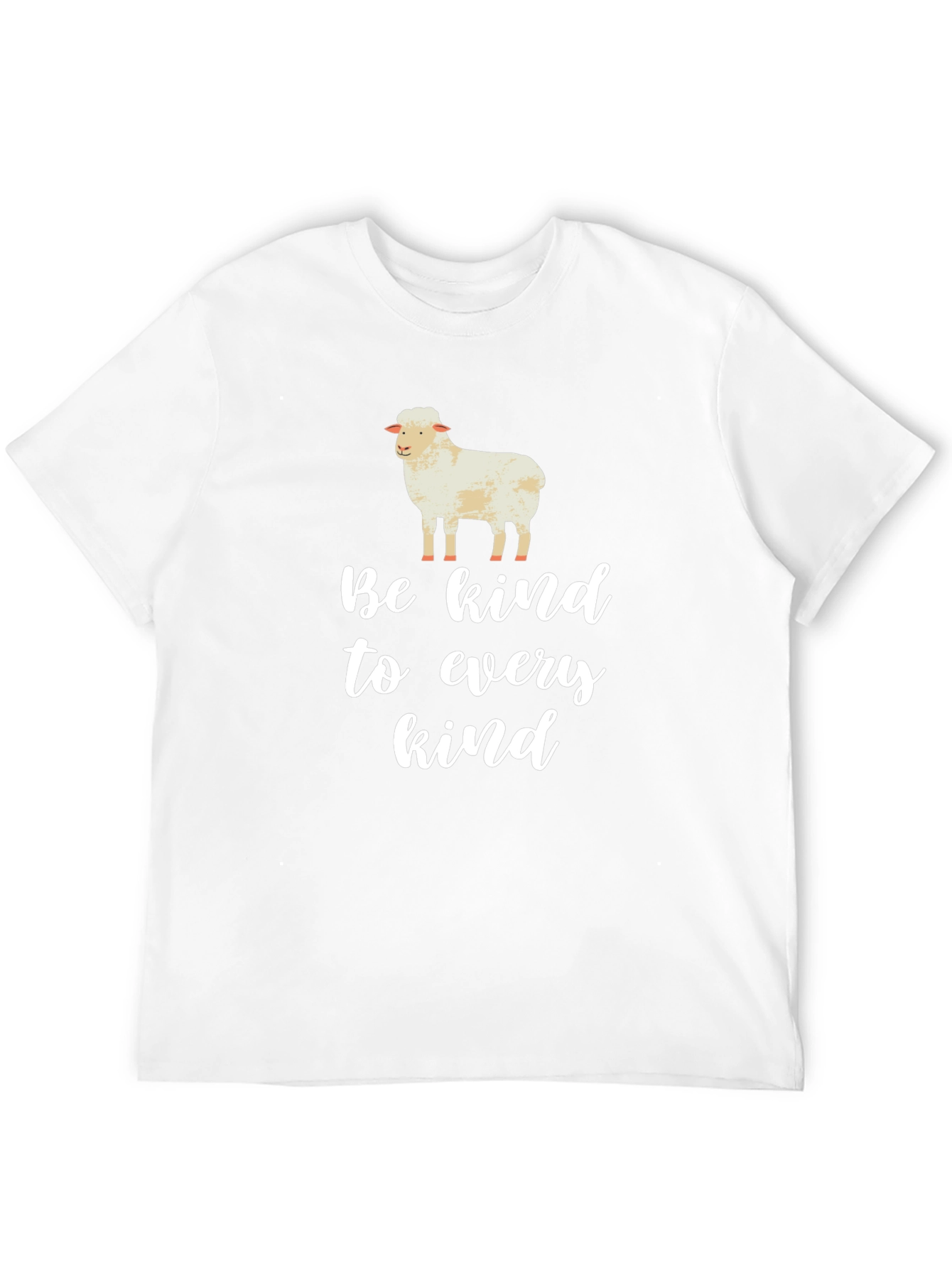 Be Kind Sheep T-Shirt - Animal Lover Tee