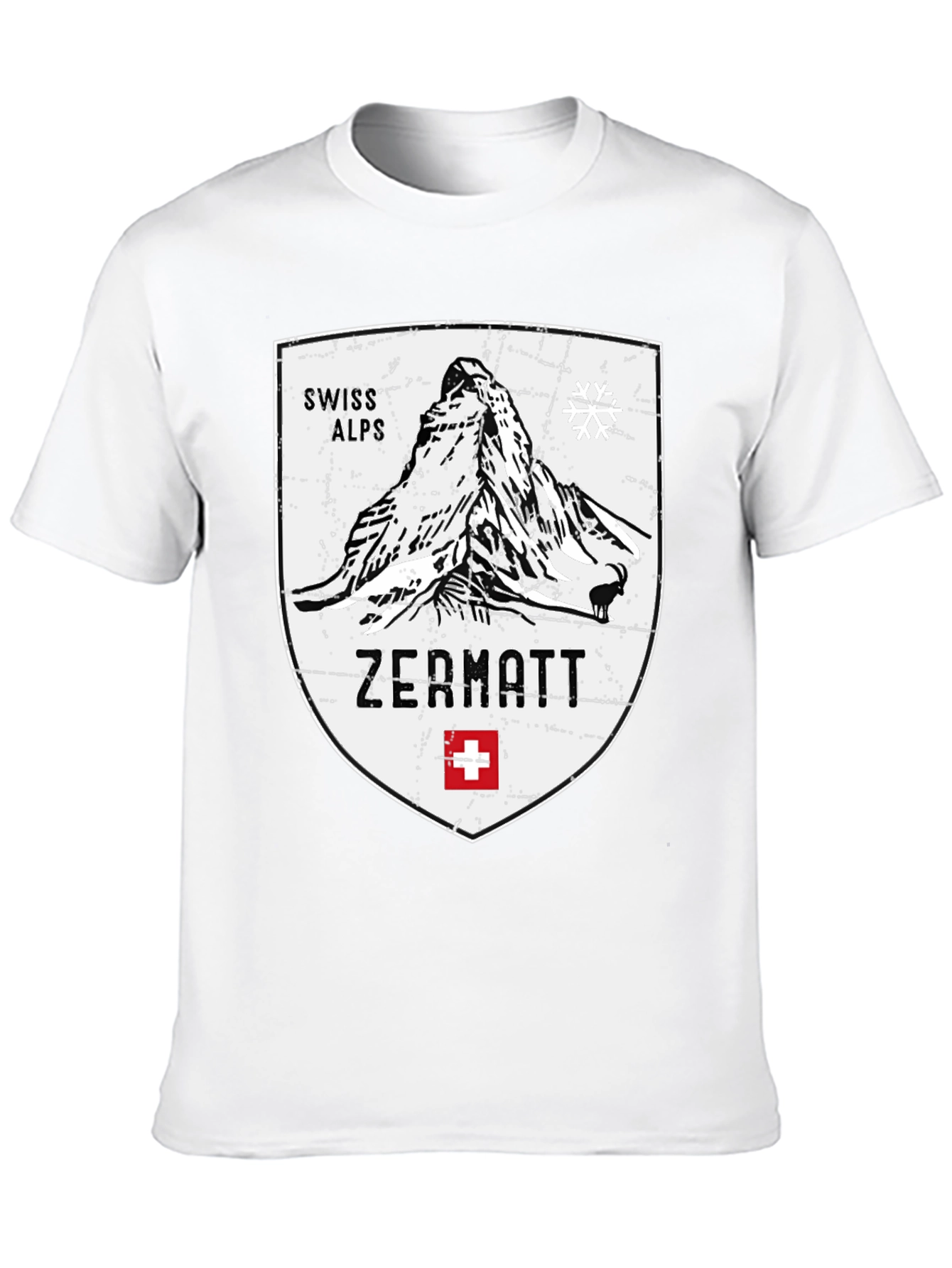 Swiss Alps Zermatt Graphic T-Shirt