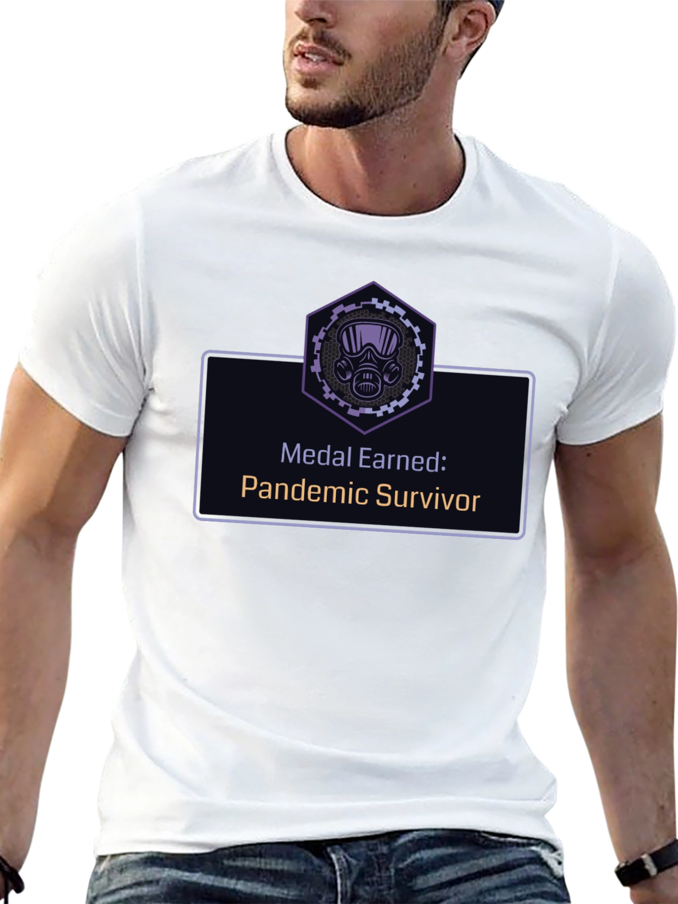 Pandemic Survivor Medal T-Shirt