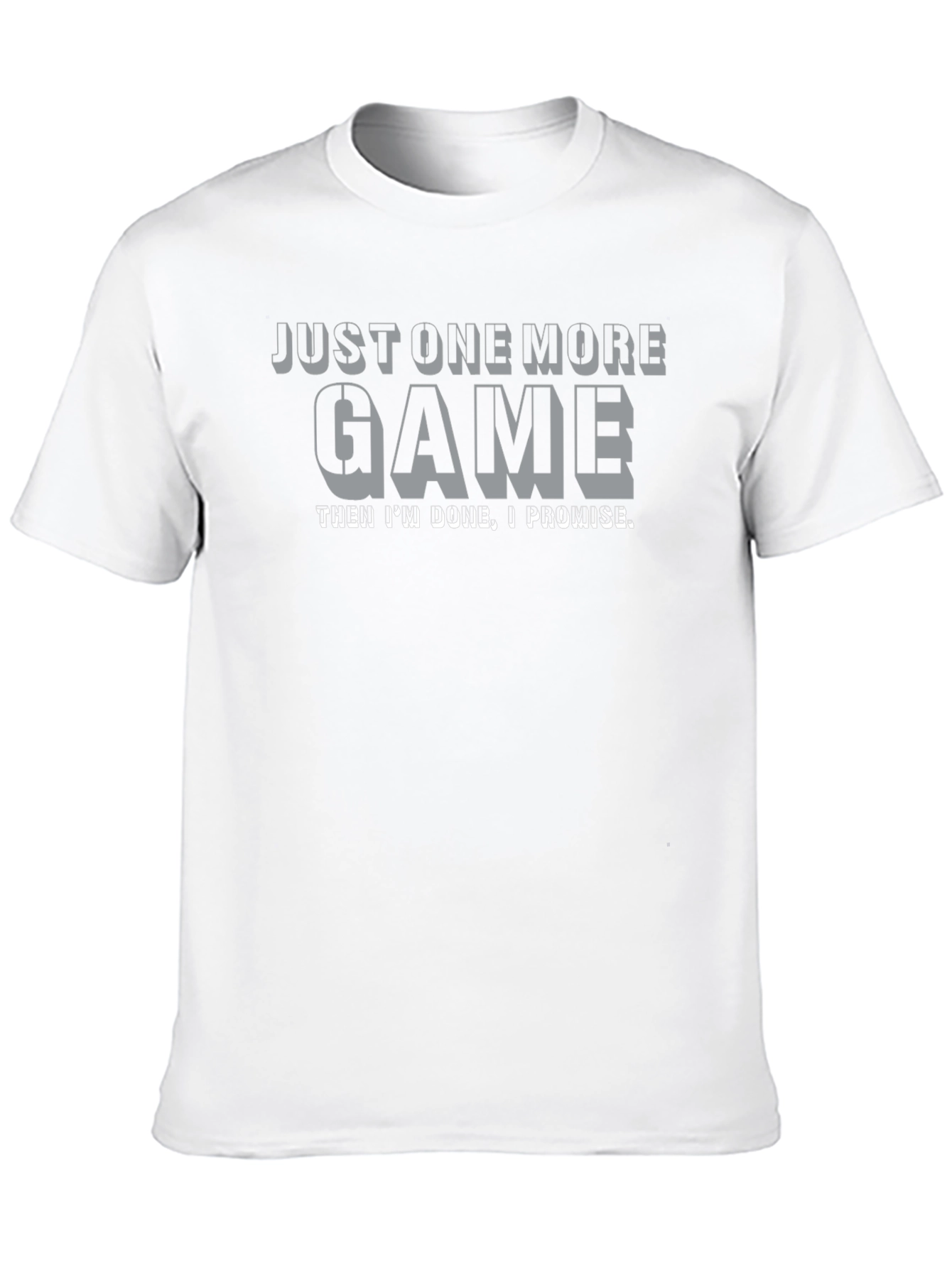 Just One More Game T-Shirt - Gamer Apparel