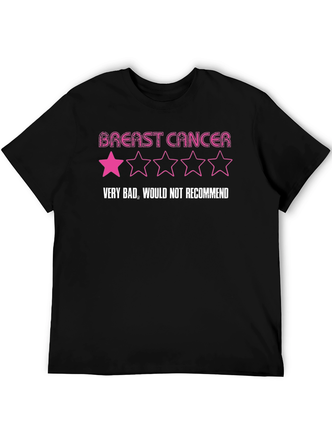 Breast Cancer One-Star Review T-Shirt