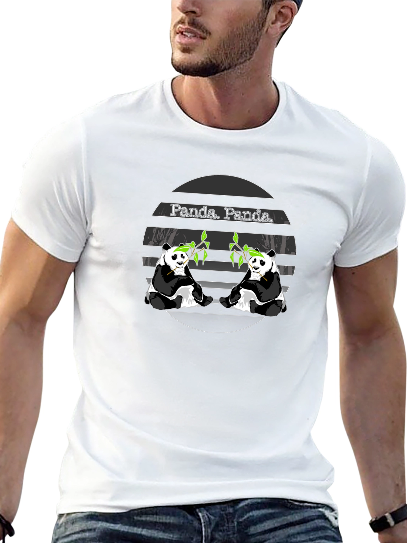 Panda. Panda. Graphic Tee