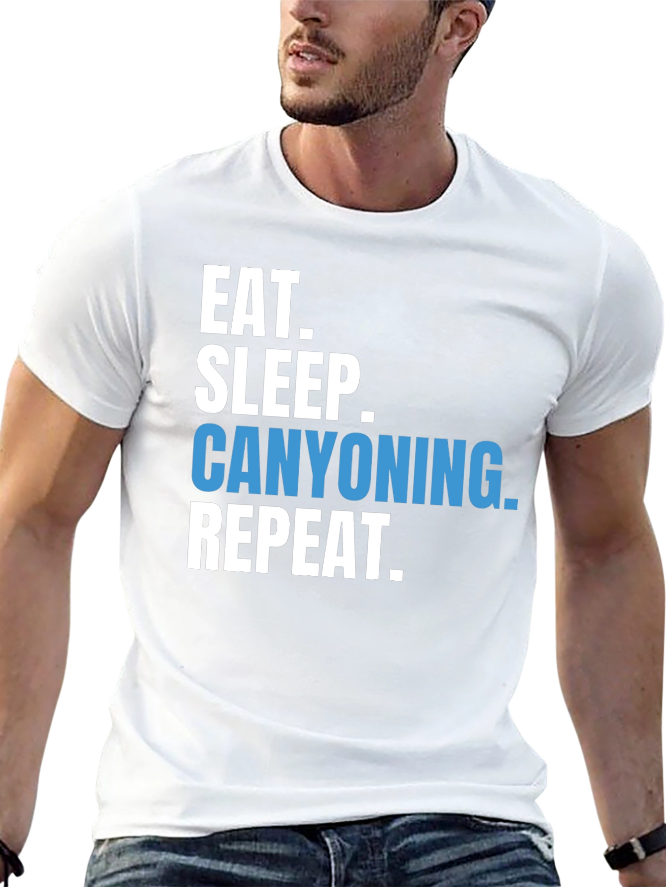 Eat Sleep Canyoning Repeat T-Shirt