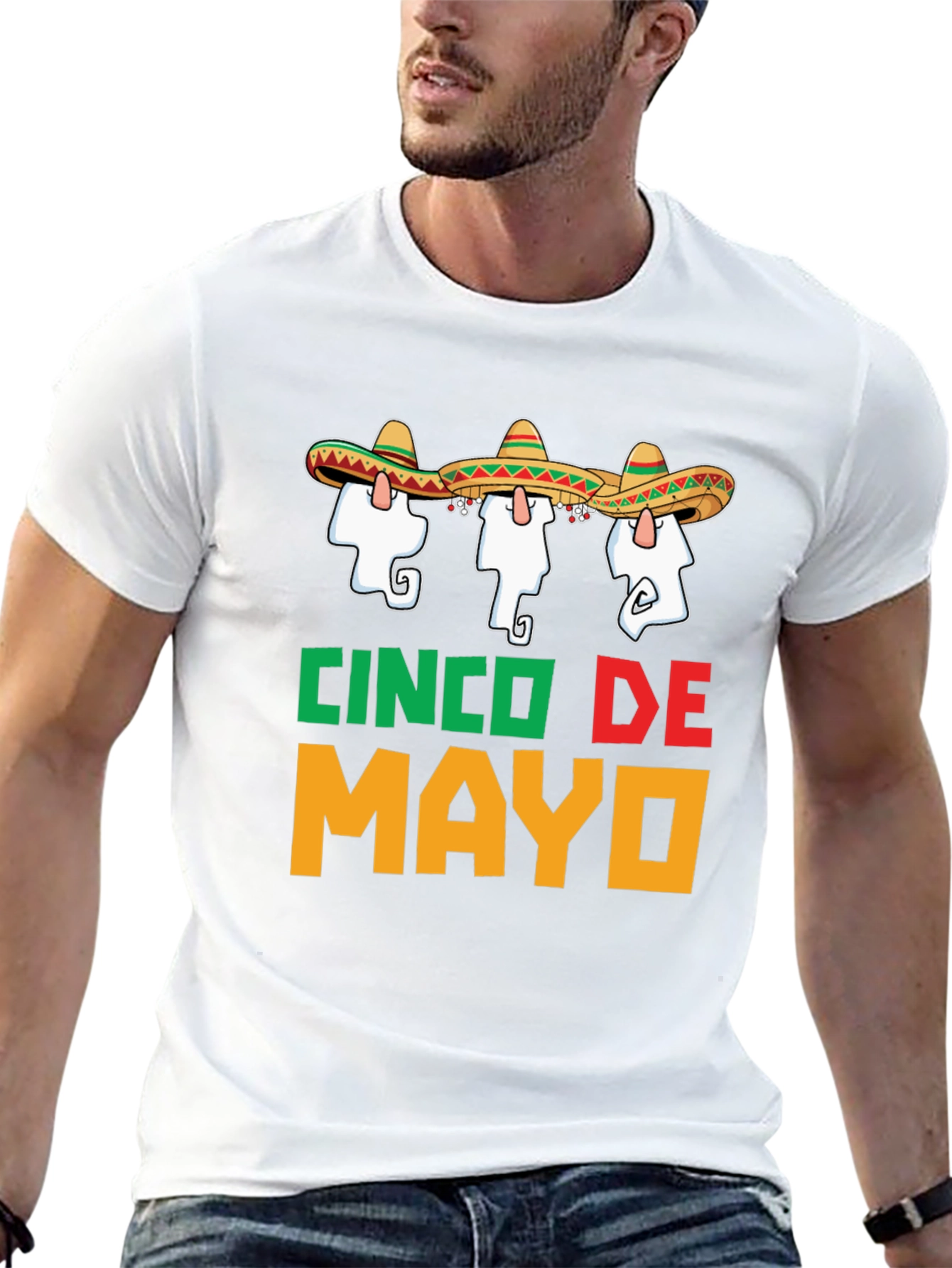 Cinco De Mayo T-Shirt Black Graphic Tee