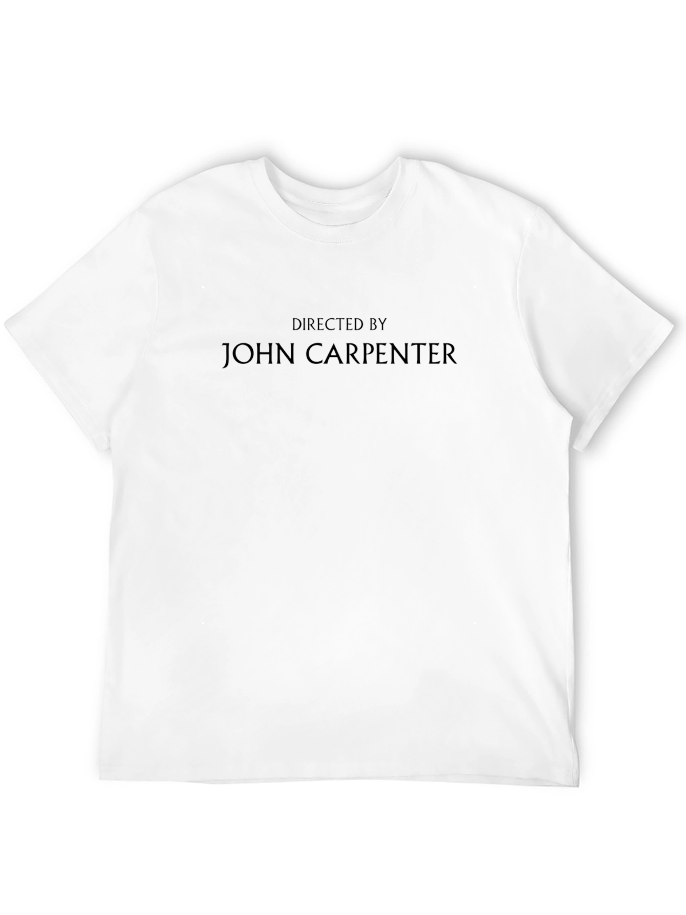 Directed by John Carpenter Black T-Shirt