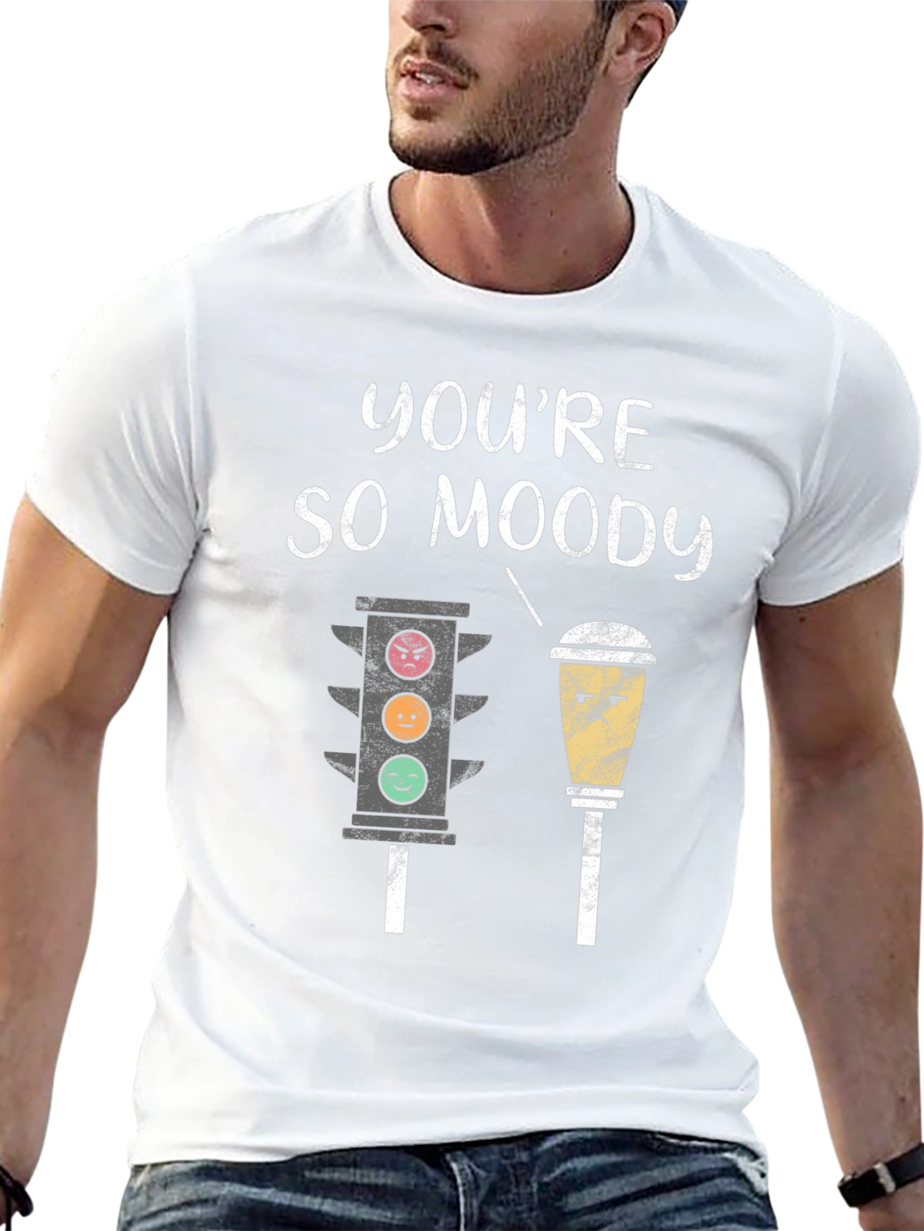 Moody Graphic Tee - Express Yourself!