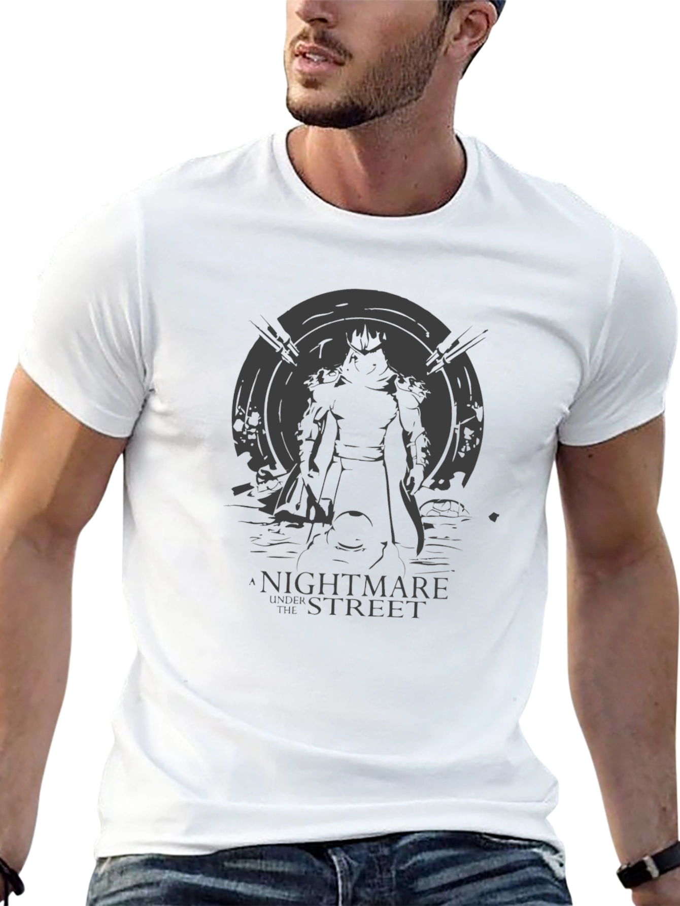 Nightmare Under the Street Black T-Shirt