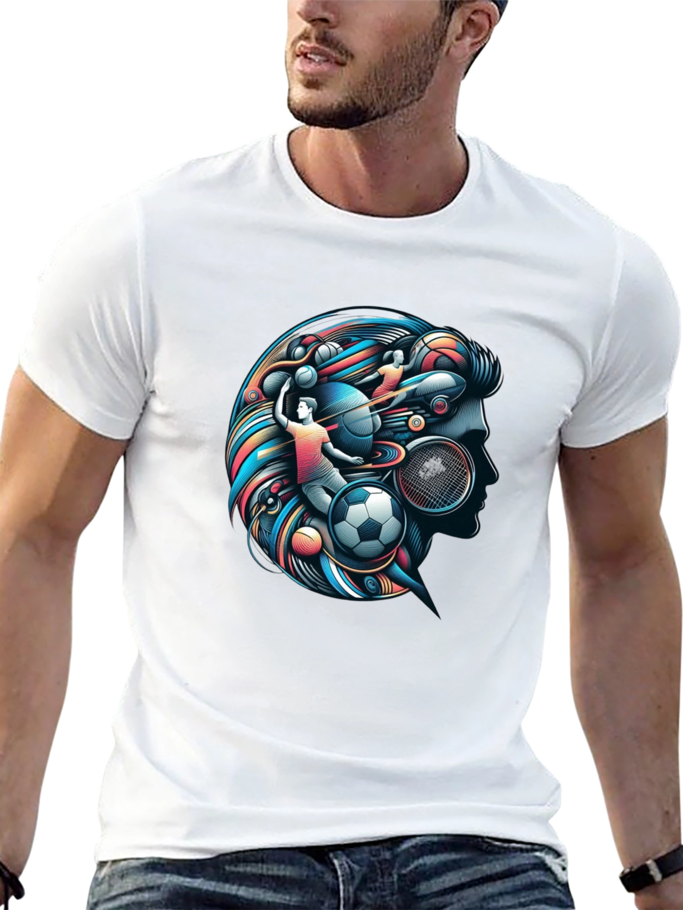Sports Mind T-Shirt - Athletic Design