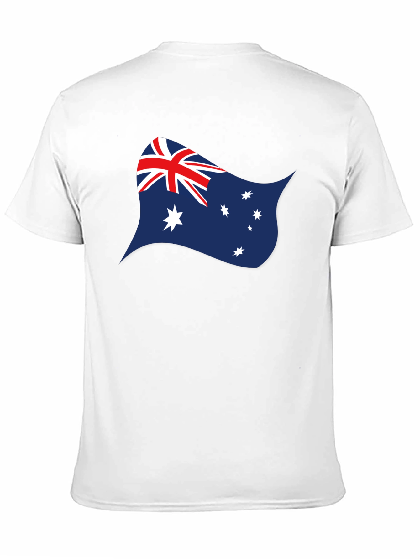 Australian Flag Graphic T-Shirt - Black