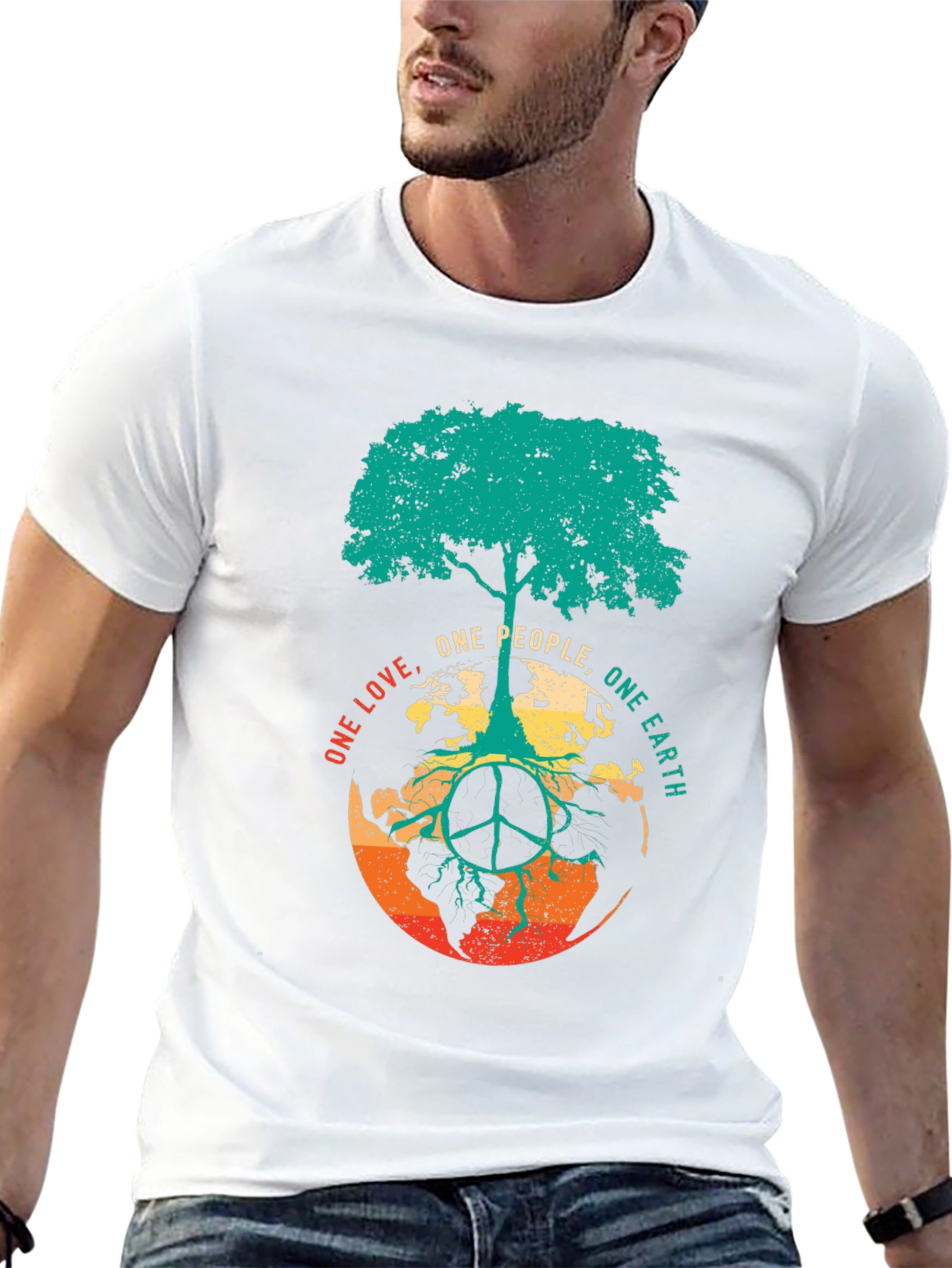One Love Tree Graphic Tee