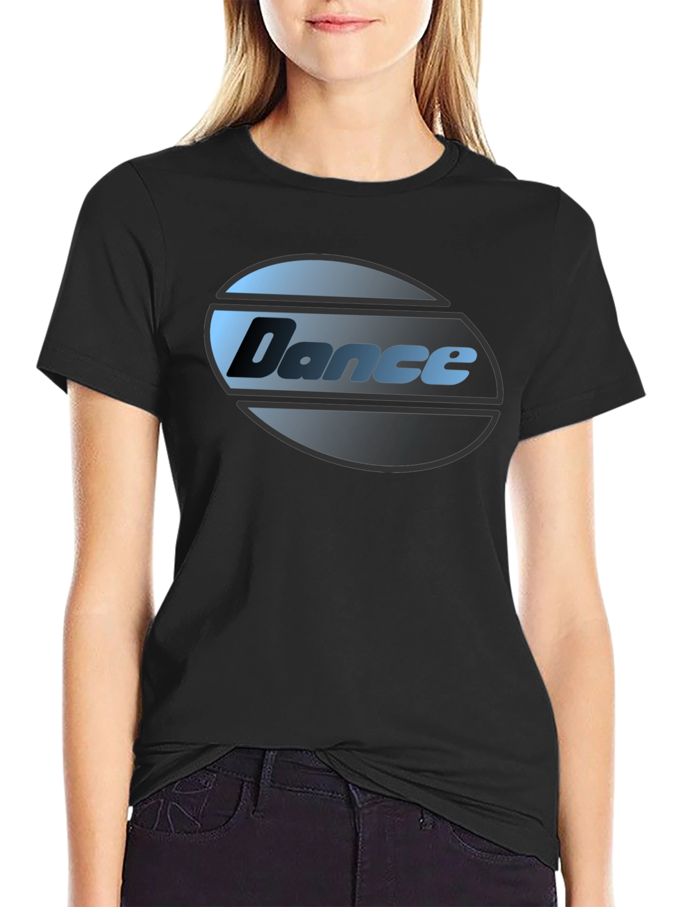 Dance Black T-Shirt - Stylish Graphic Tee
