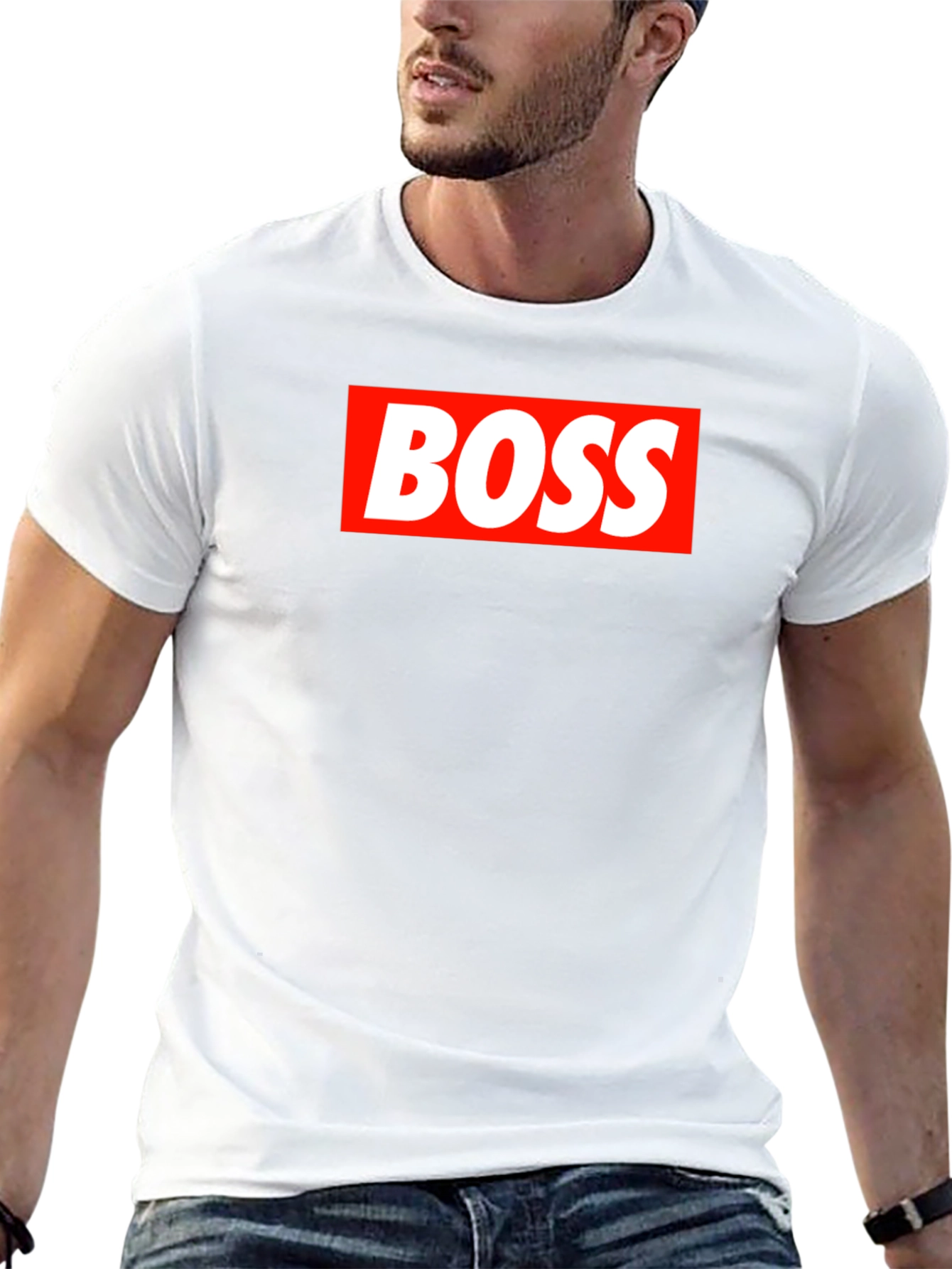 BOSS Graphic Tee - Bold Statement T-Shirt