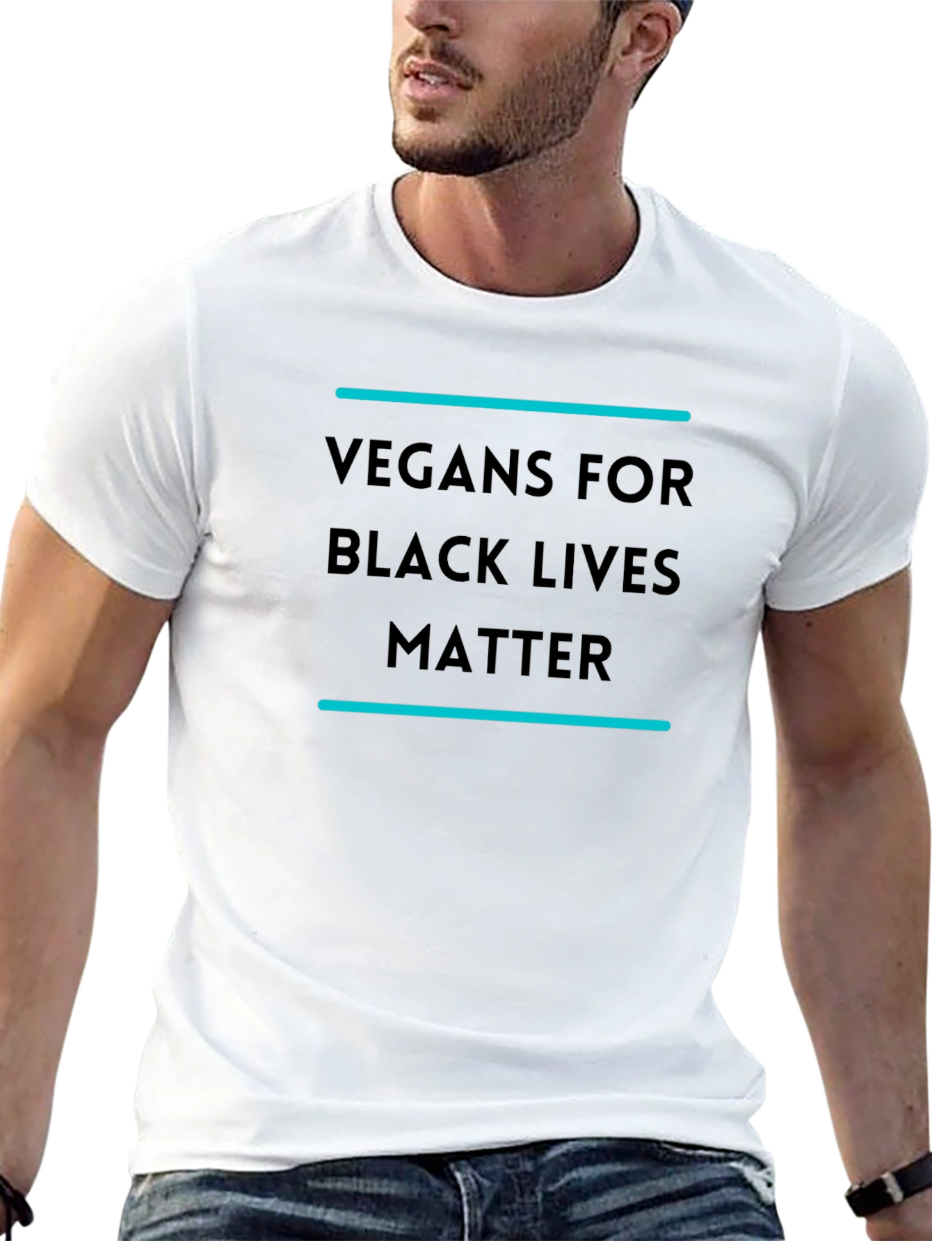 Vegans for Black Lives Matter Graphic T-Shirt
