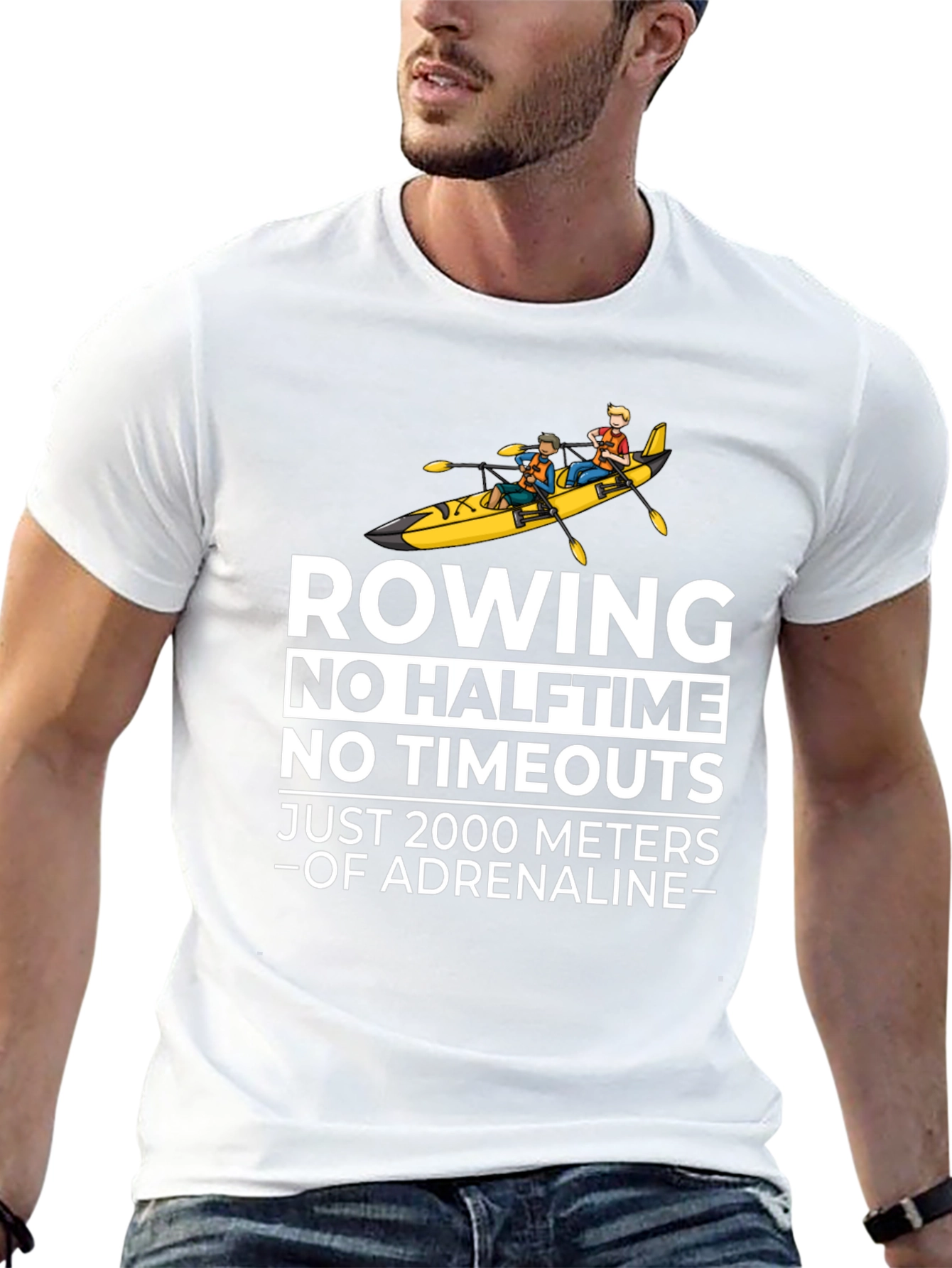 Rowing Adrenaline Graphic T-Shirt