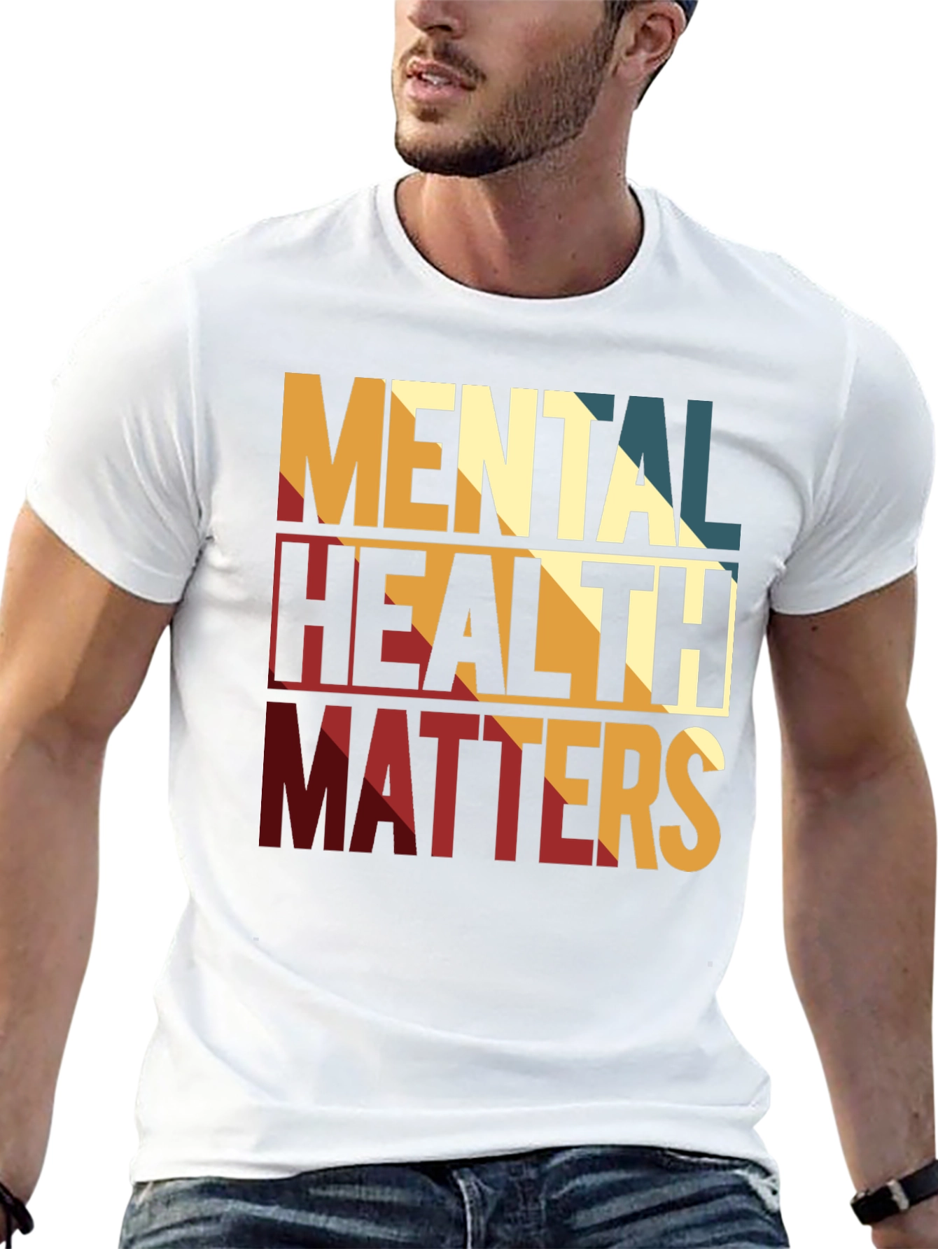 Mental Health Matters Retro Tee