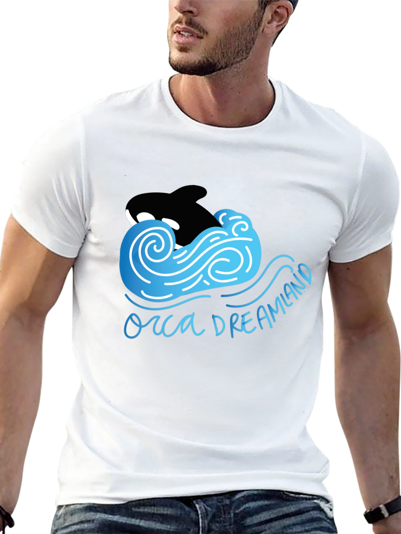 Orca Dreamland T-Shirt Black Cotton Blend