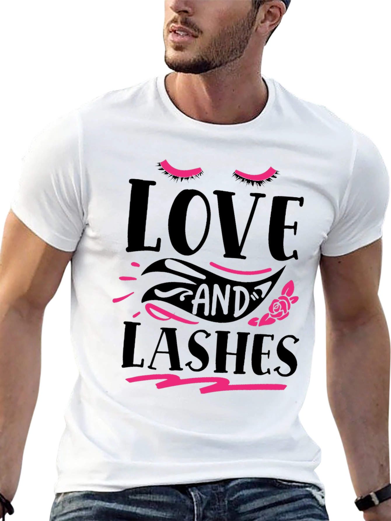 Love and Lashes Graphic Tee