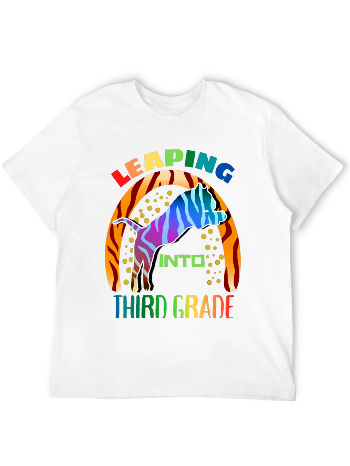 Leaping Into Third Grade T-Shirt